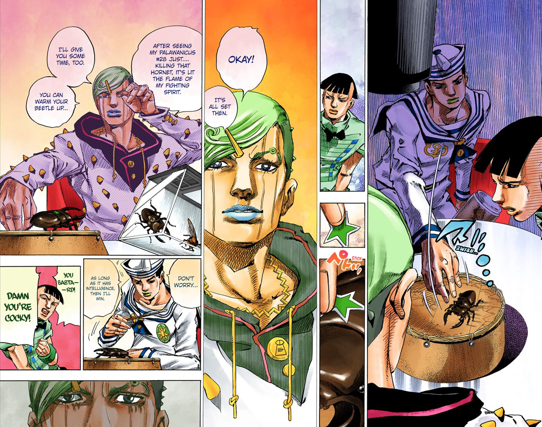 JoJo's Bizarre Adventure, Part 8: JoJolion Colored Manga