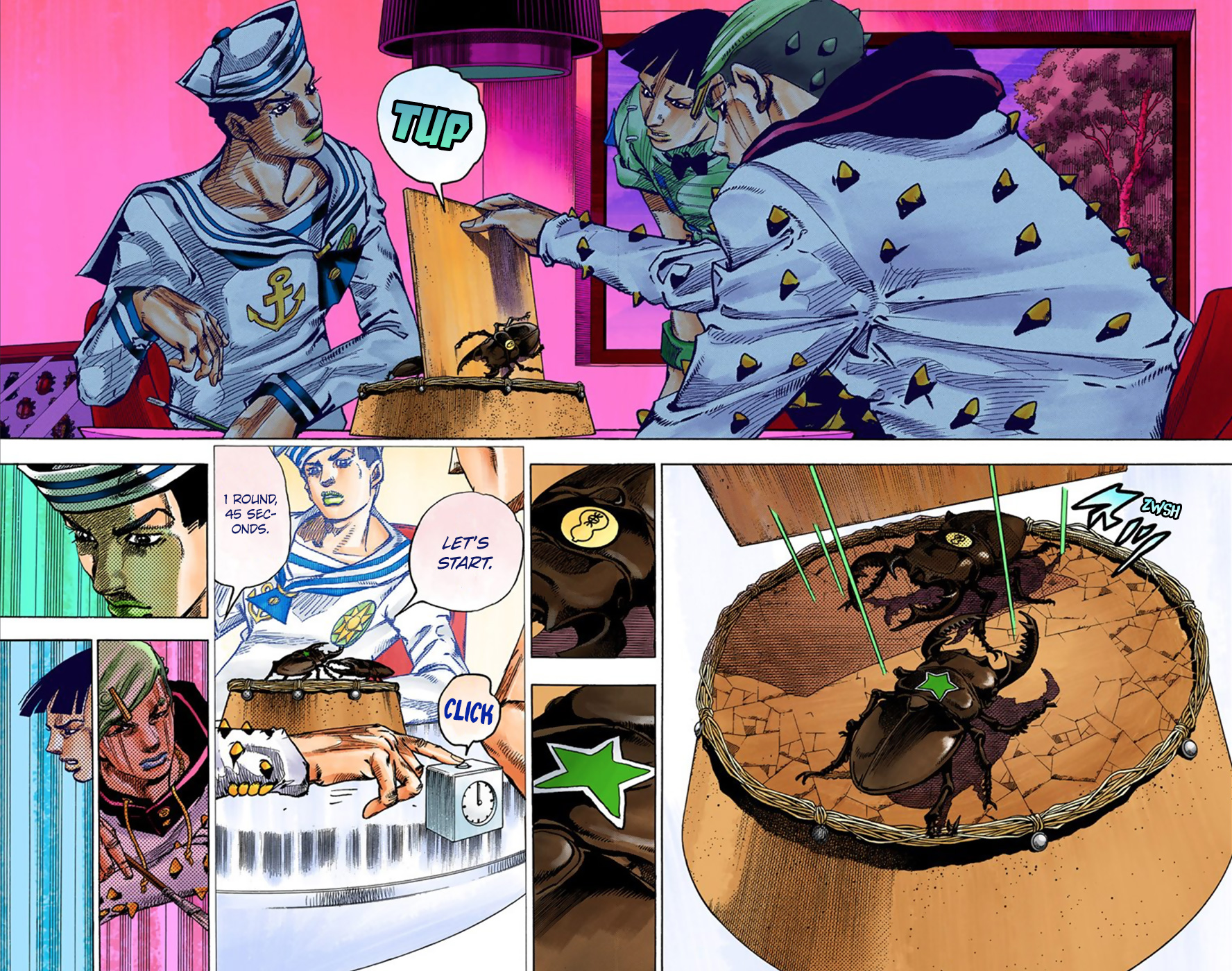 JoJo's Bizarre Adventure, Part 8: JoJolion Colored Manga