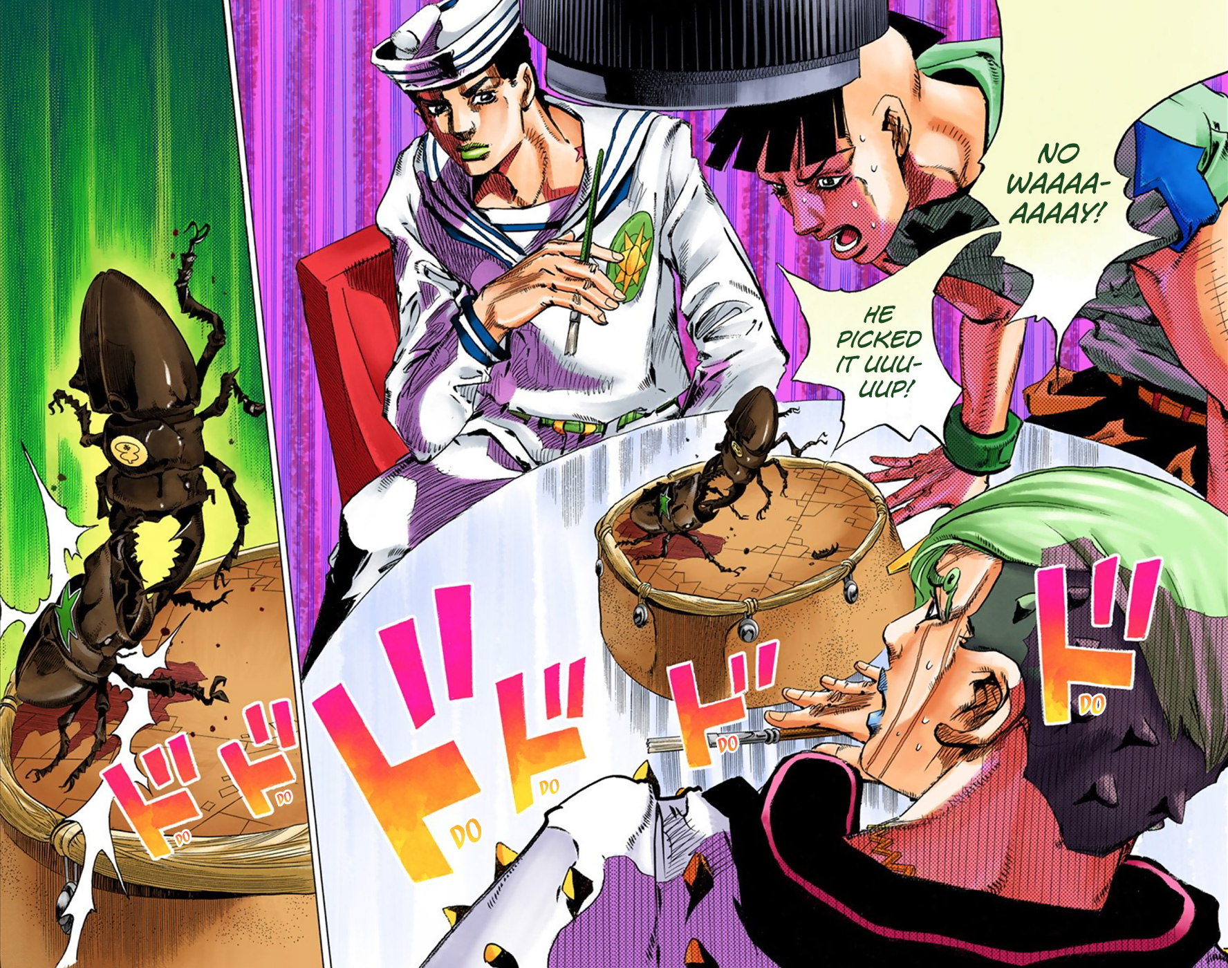 JoJo's Bizarre Adventure, Part 8: JoJolion Colored Manga