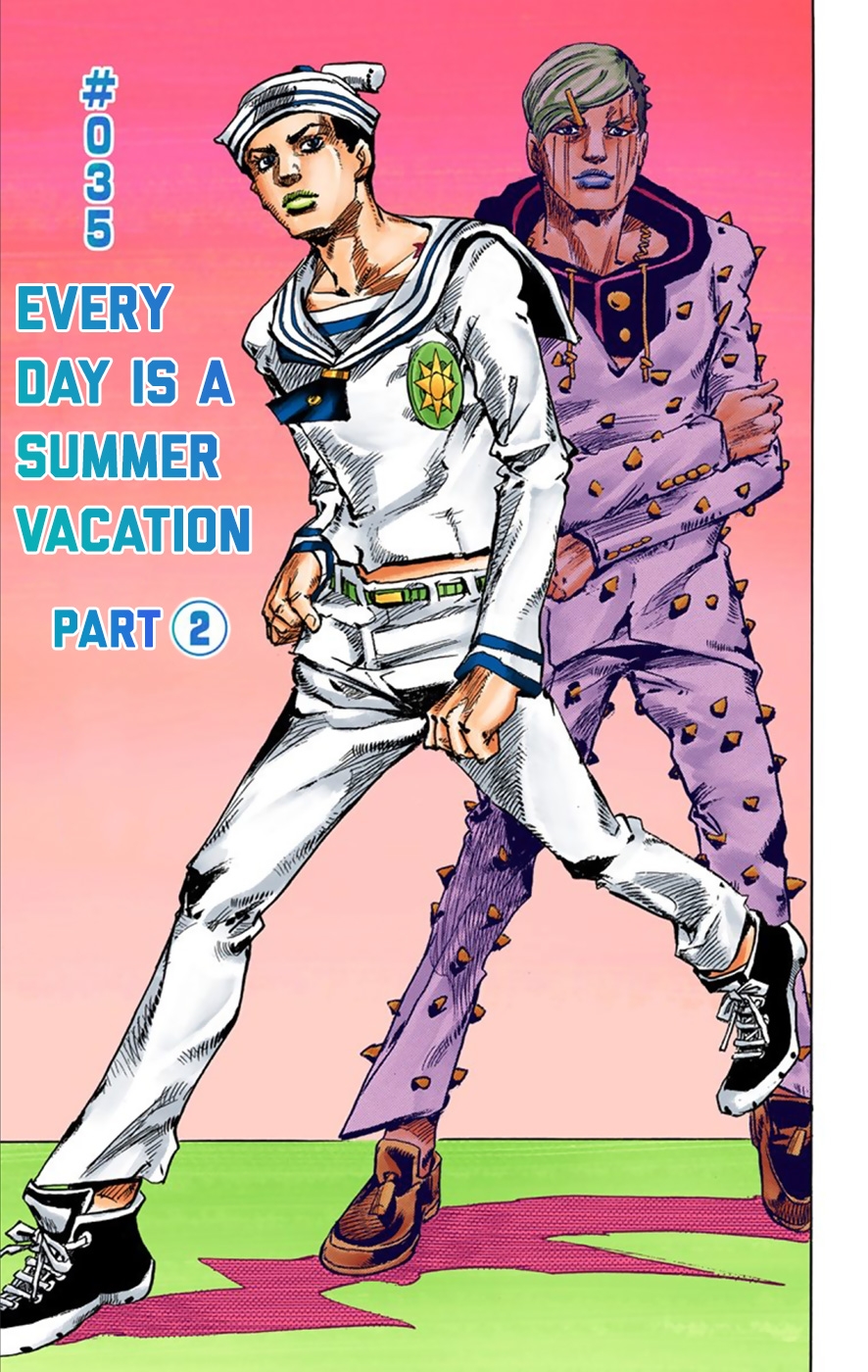 JoJo's Bizarre Adventure, Part 8: JoJolion Colored Manga