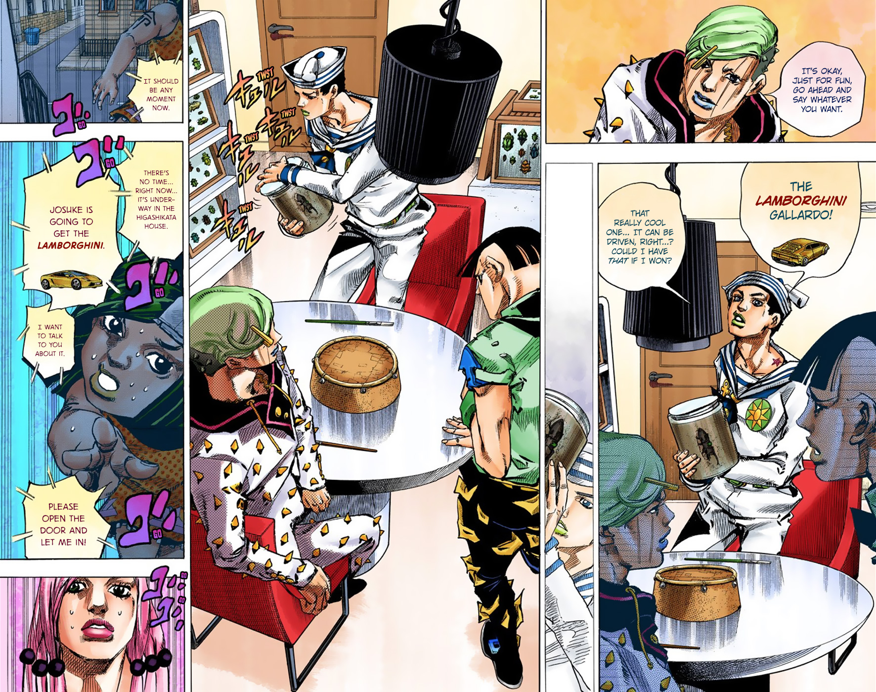 JoJo's Bizarre Adventure, Part 8: JoJolion Colored Manga
