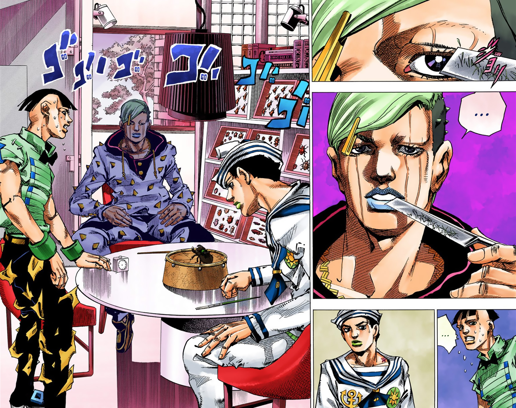JoJo's Bizarre Adventure, Part 8: JoJolion Colored Manga