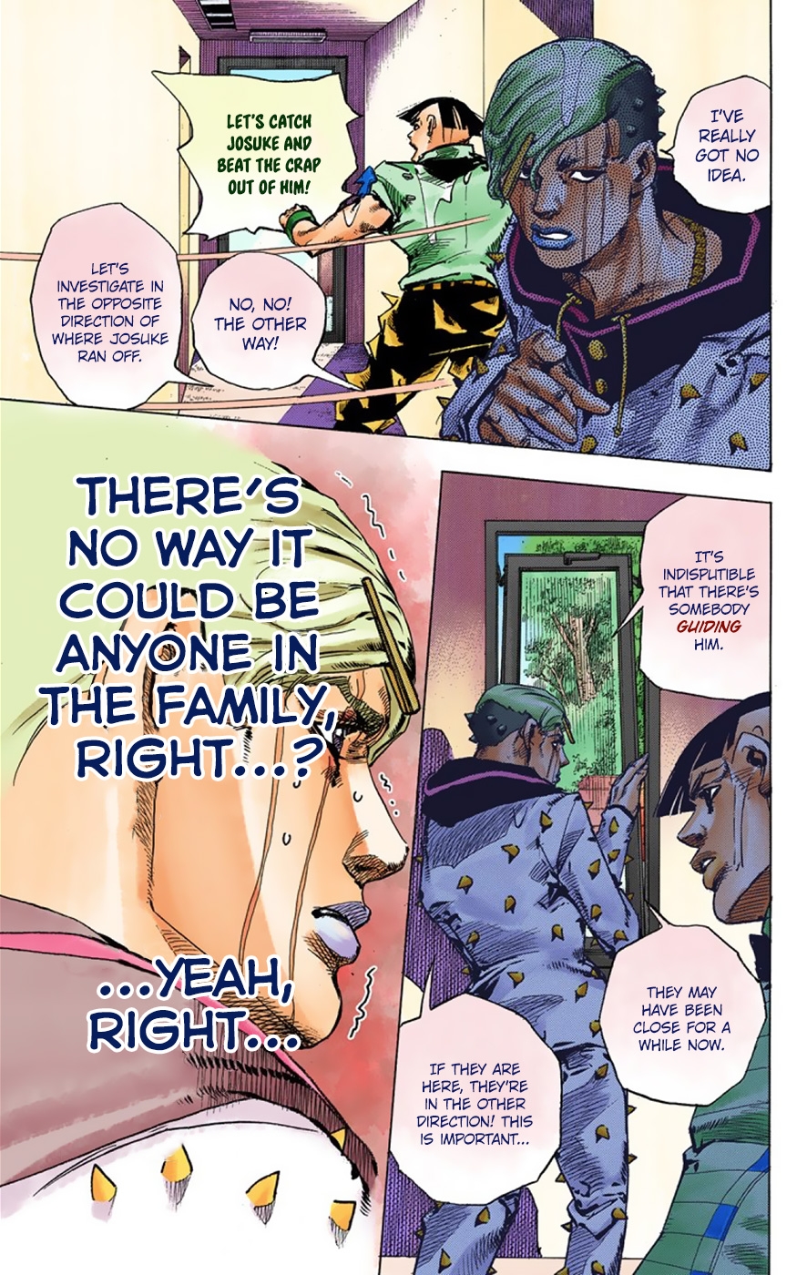 JoJo's Bizarre Adventure, Part 8: JoJolion Colored Manga