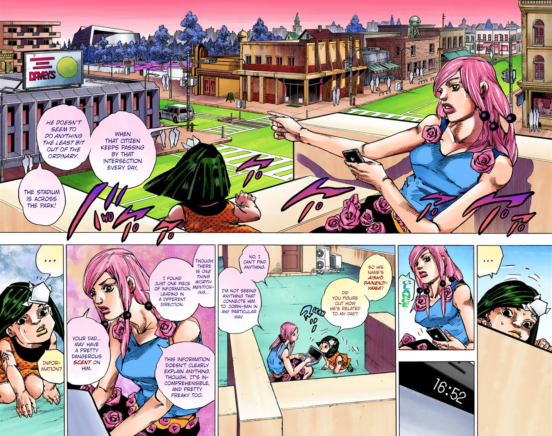 JoJo's Bizarre Adventure, Part 8: JoJolion Colored Manga
