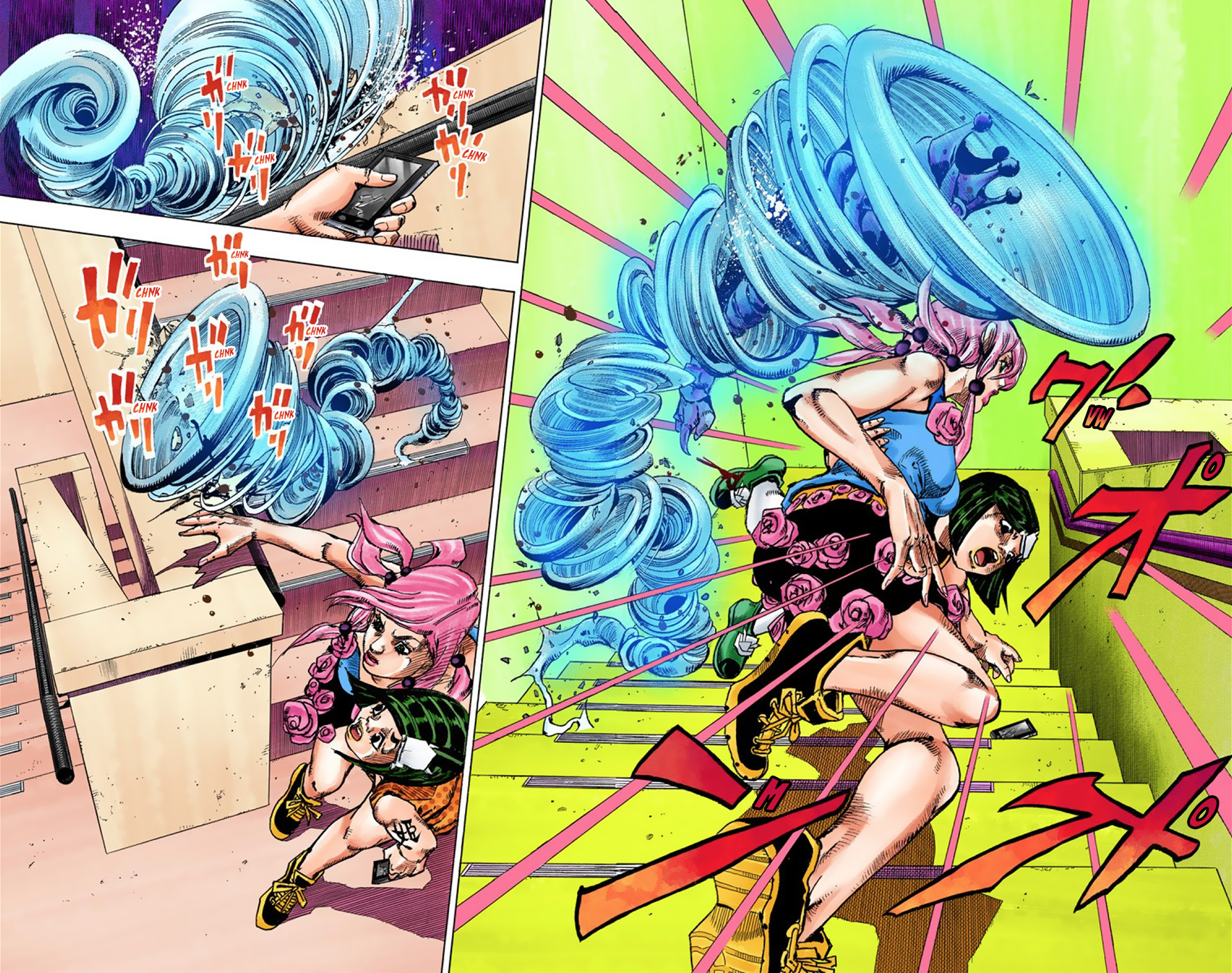 JoJo's Bizarre Adventure, Part 8: JoJolion Colored Manga