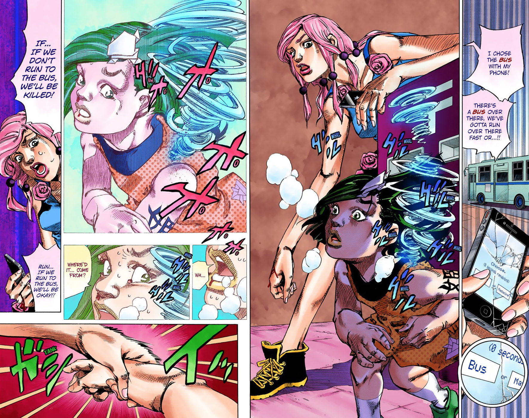 JoJo's Bizarre Adventure, Part 8: JoJolion Colored Manga