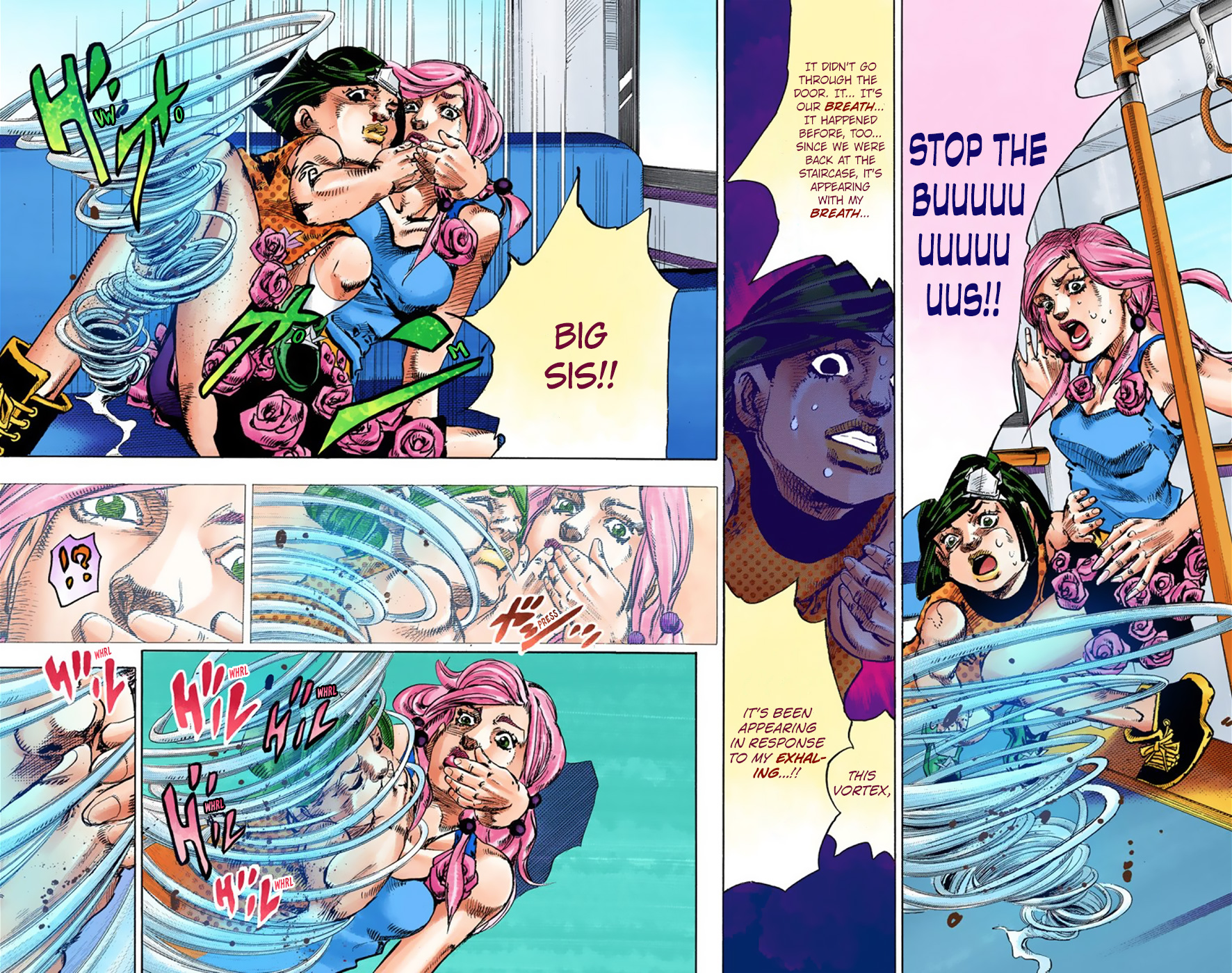 JoJo's Bizarre Adventure, Part 8: JoJolion Colored Manga