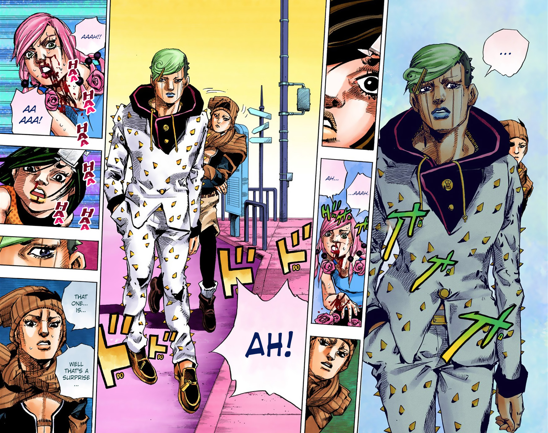 JoJo's Bizarre Adventure, Part 8: JoJolion Colored Manga