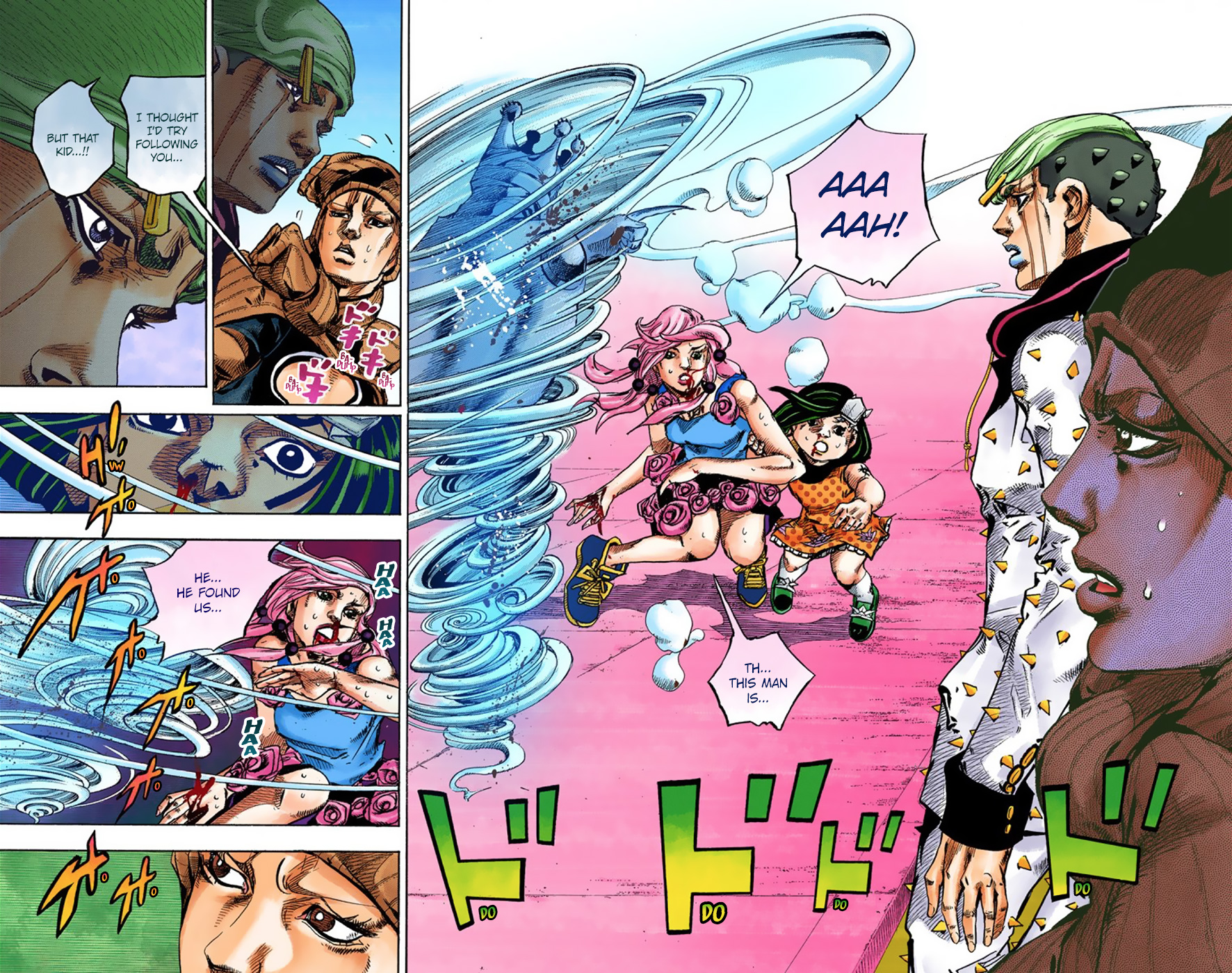 JoJo's Bizarre Adventure, Part 8: JoJolion Colored Manga