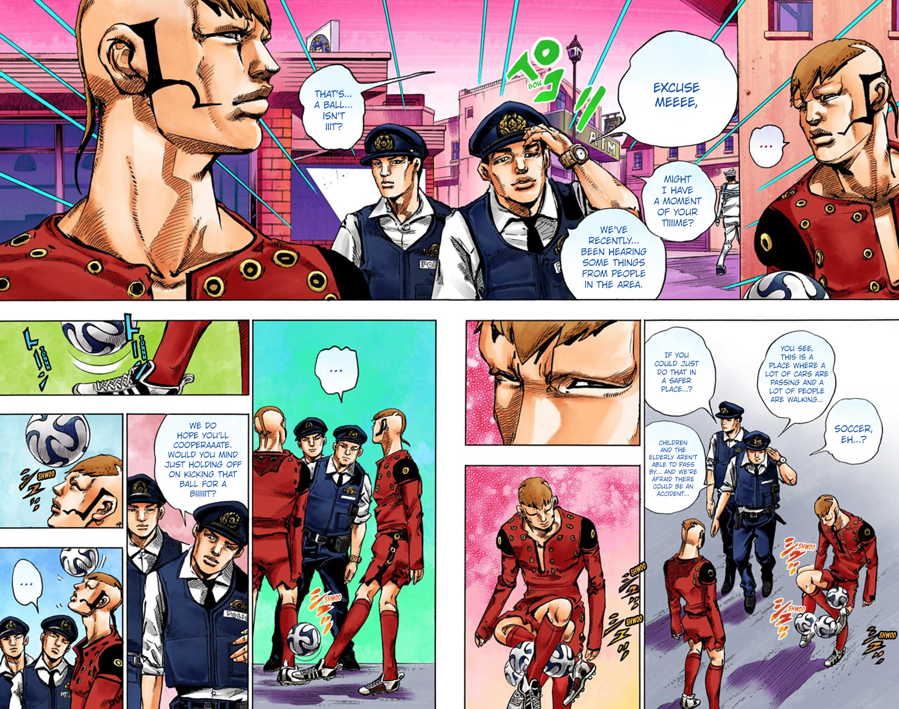 JoJo's Bizarre Adventure, Part 8: JoJolion Colored Manga