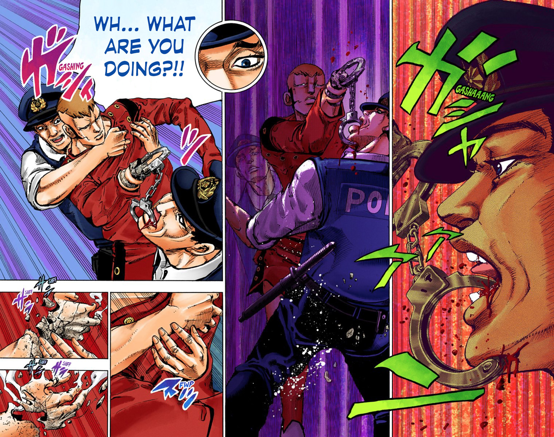 JoJo's Bizarre Adventure, Part 8: JoJolion Colored Manga
