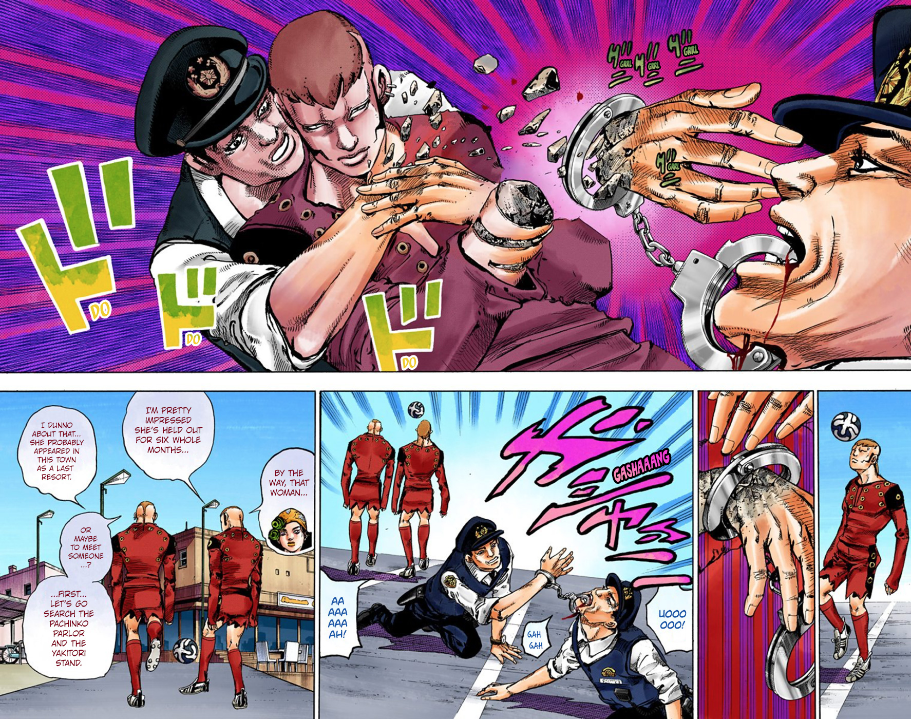 JoJo's Bizarre Adventure, Part 8: JoJolion Colored Manga