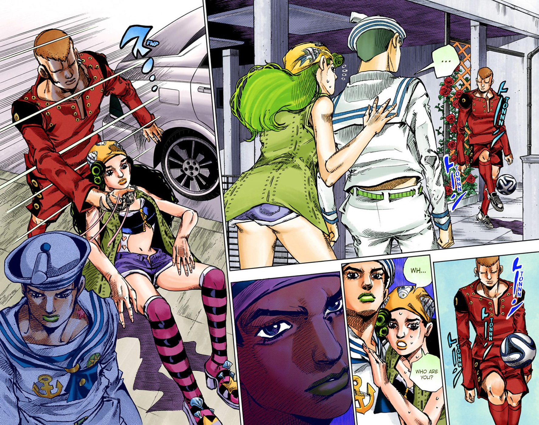 JoJo's Bizarre Adventure, Part 8: JoJolion Colored Manga