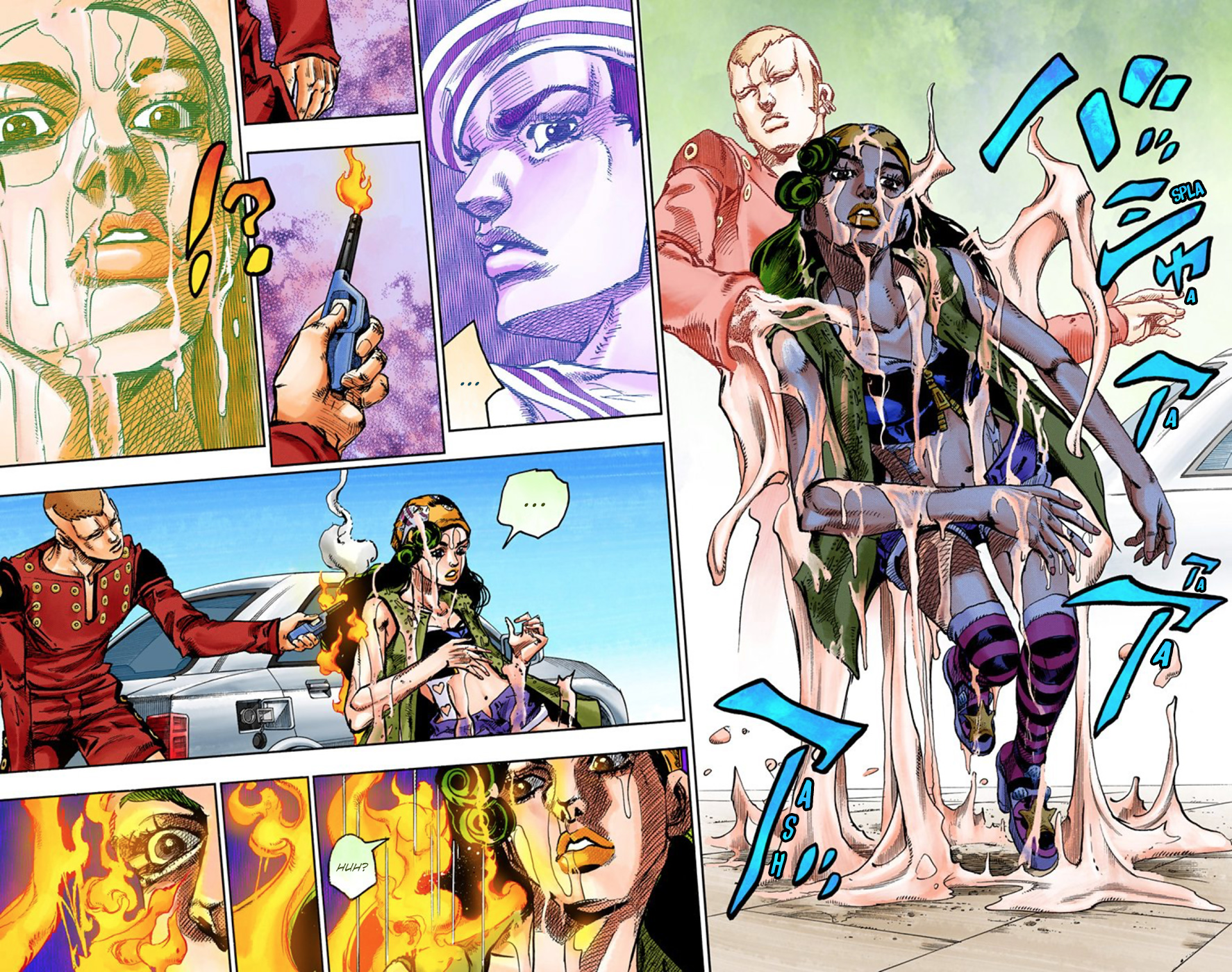 JoJo's Bizarre Adventure, Part 8: JoJolion Colored Manga