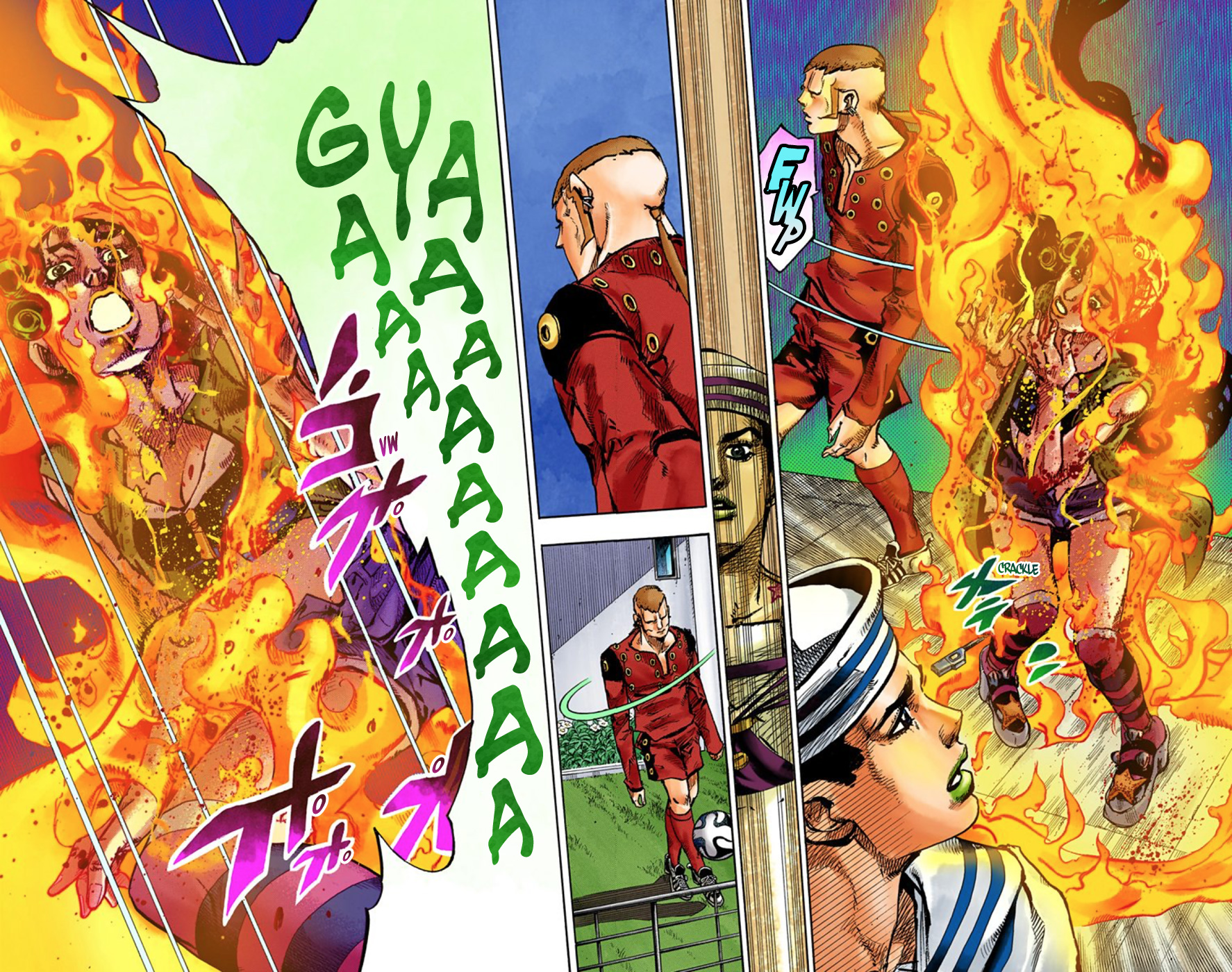 JoJo's Bizarre Adventure, Part 8: JoJolion Colored Manga