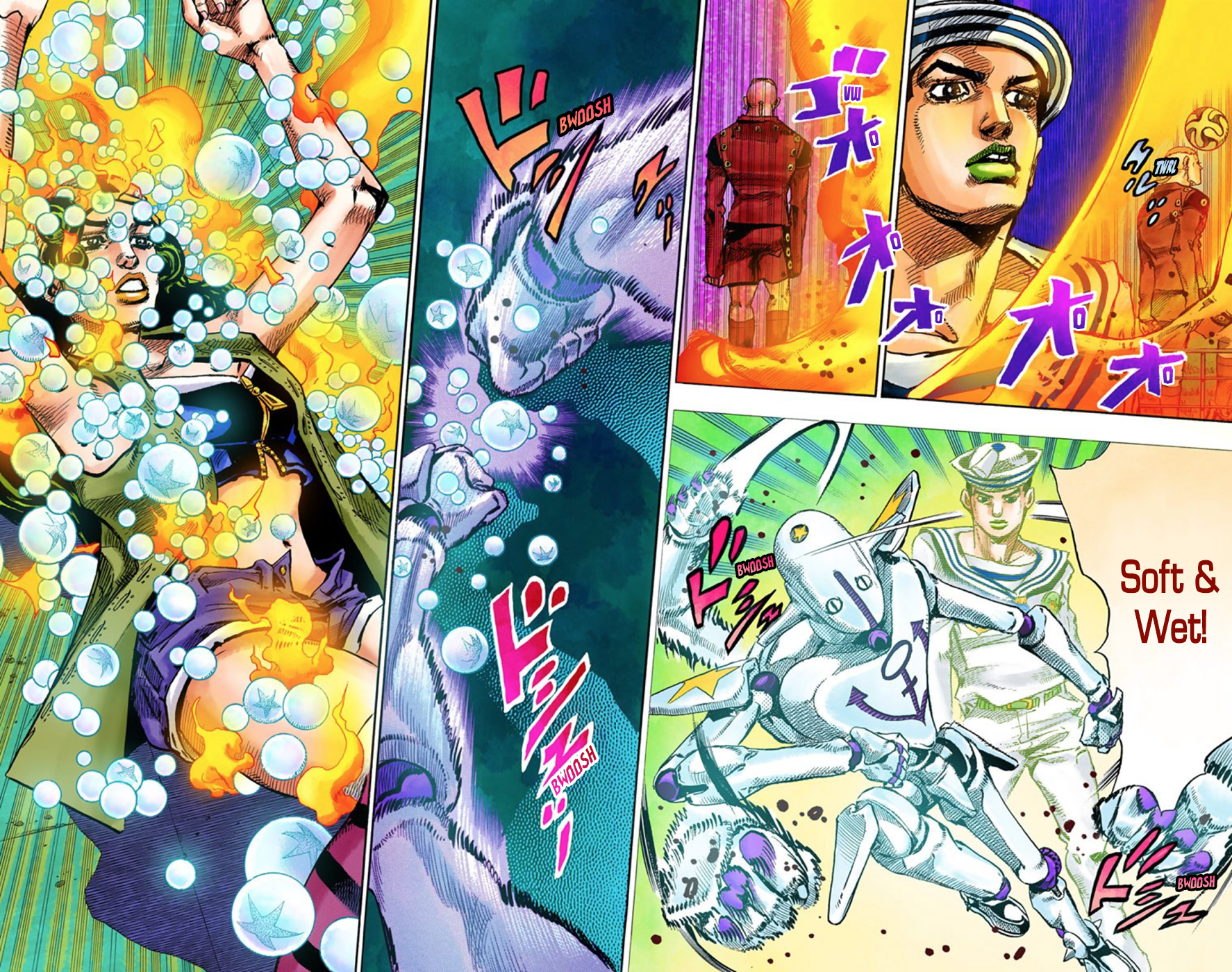 JoJo's Bizarre Adventure, Part 8: JoJolion Colored Manga