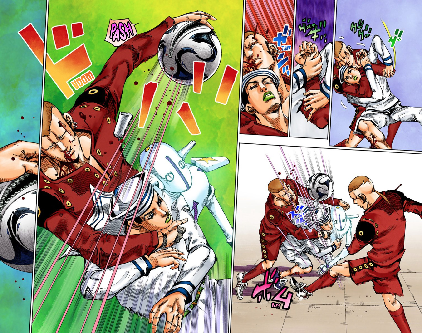 JoJo's Bizarre Adventure, Part 8: JoJolion Colored Manga