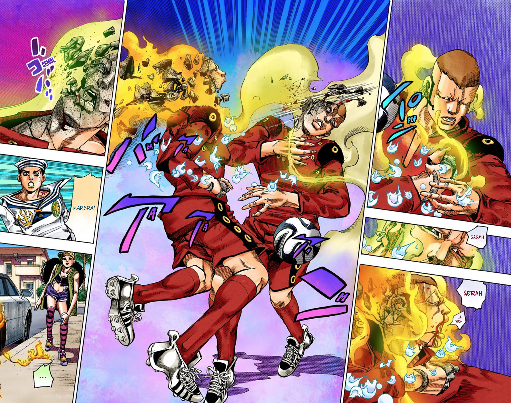 JoJo's Bizarre Adventure, Part 8: JoJolion Colored Manga