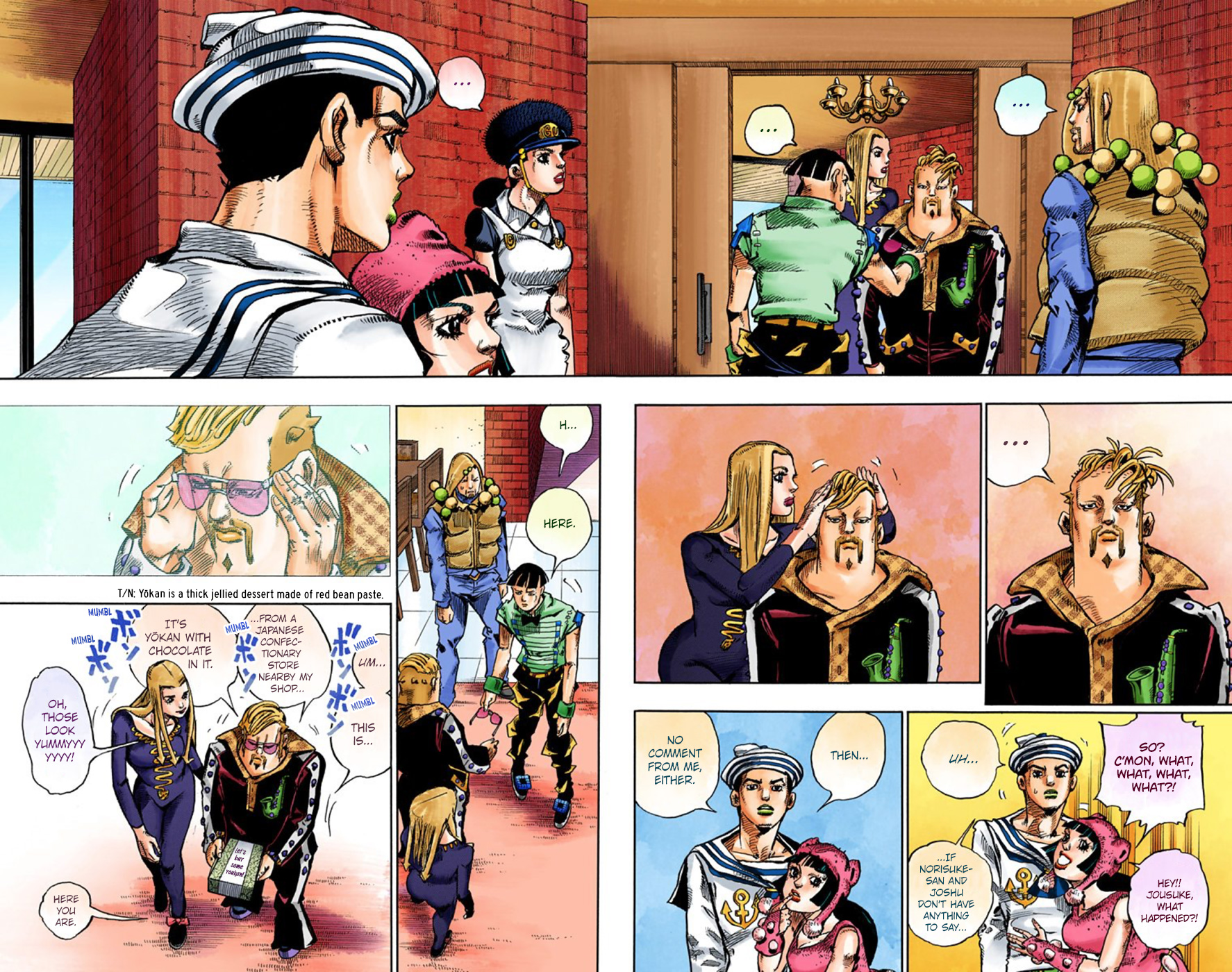 JoJo's Bizarre Adventure, Part 8: JoJolion Colored Manga
