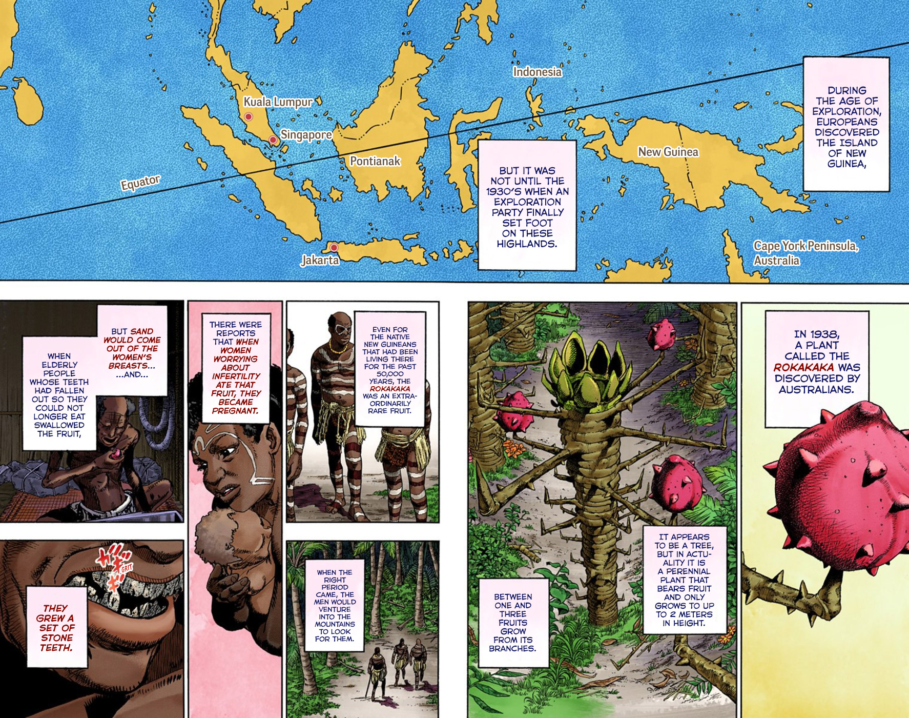JoJo's Bizarre Adventure, Part 8: JoJolion Colored Manga