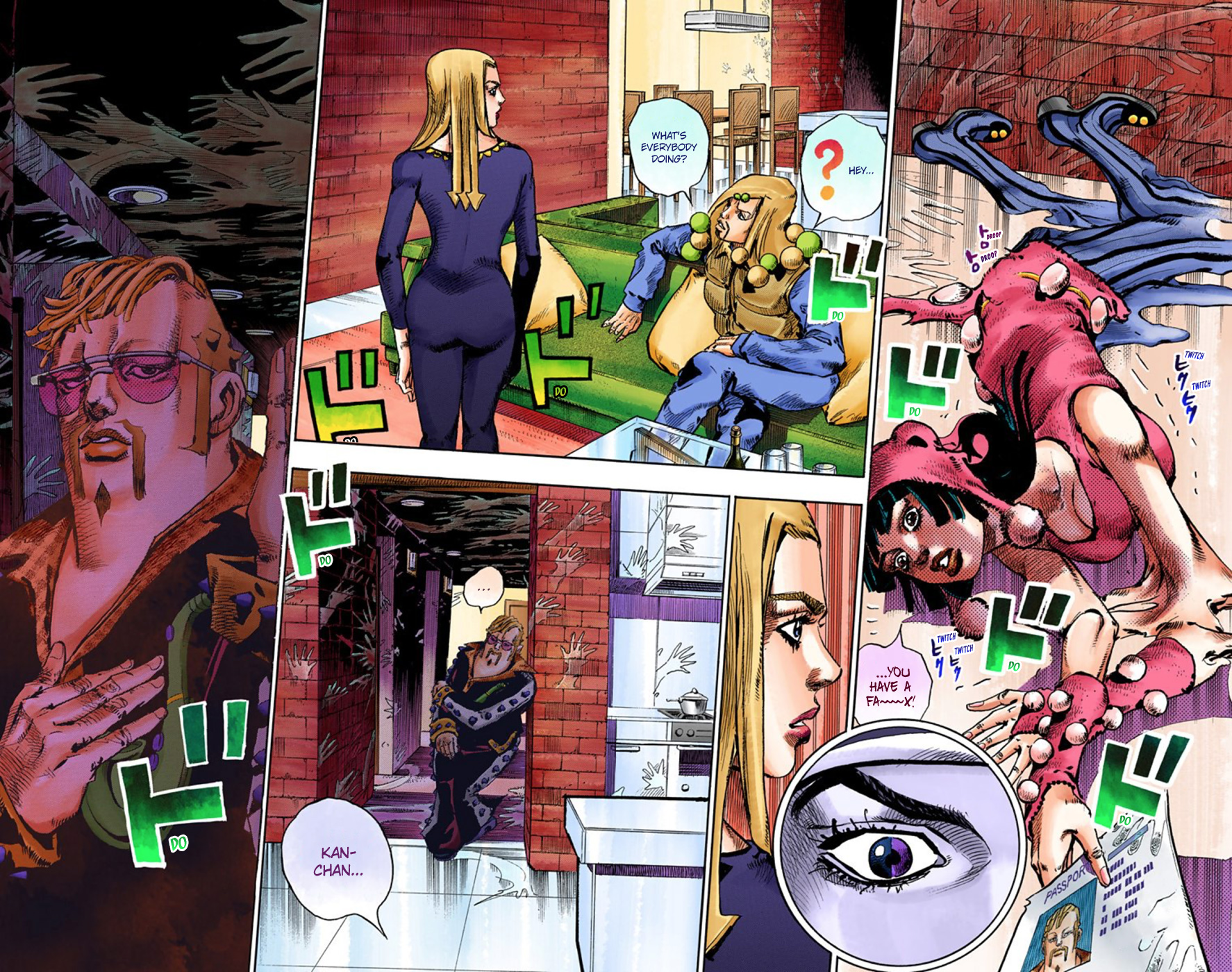 JoJo's Bizarre Adventure, Part 8: JoJolion Colored Manga