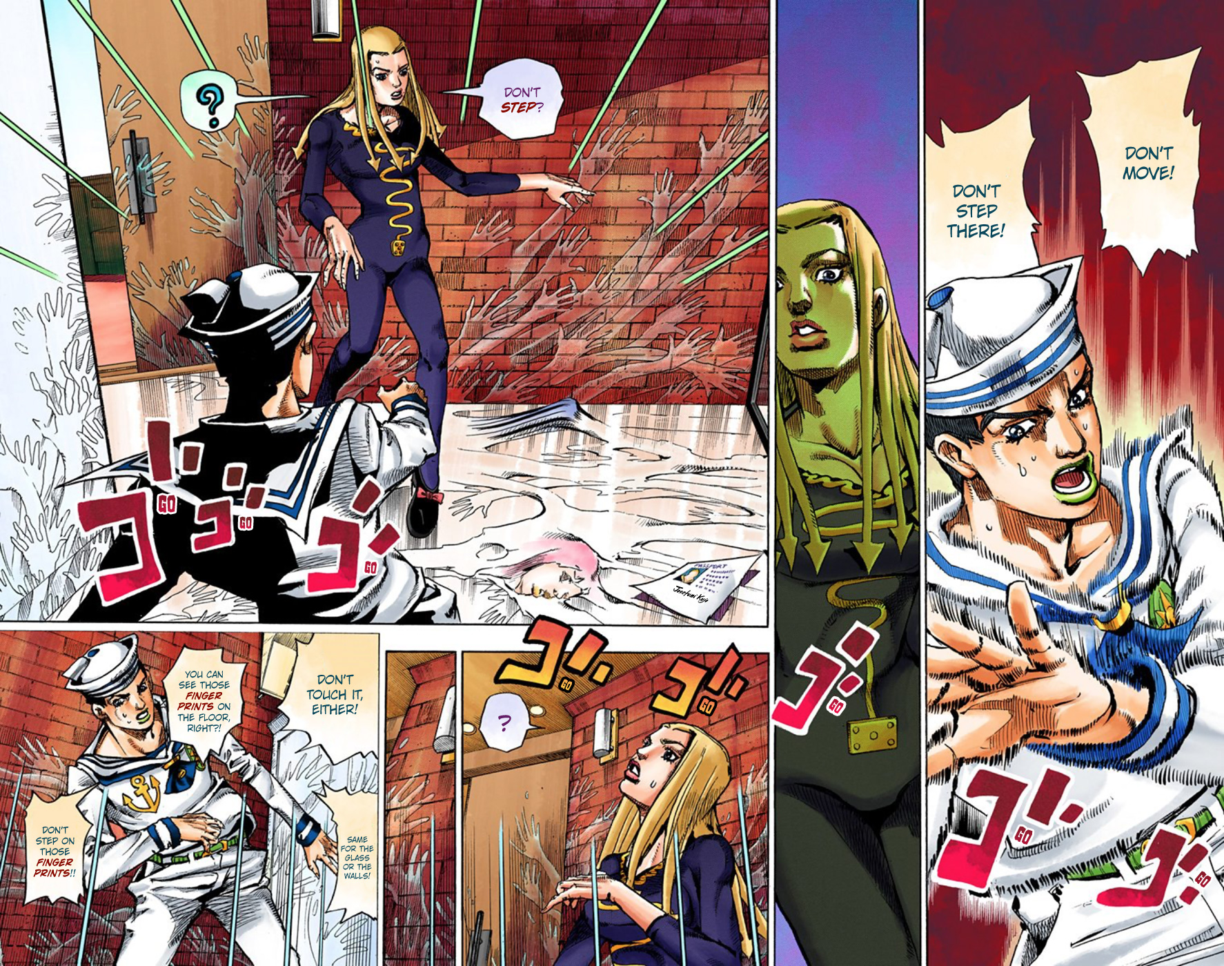 JoJo's Bizarre Adventure, Part 8: JoJolion Colored Manga