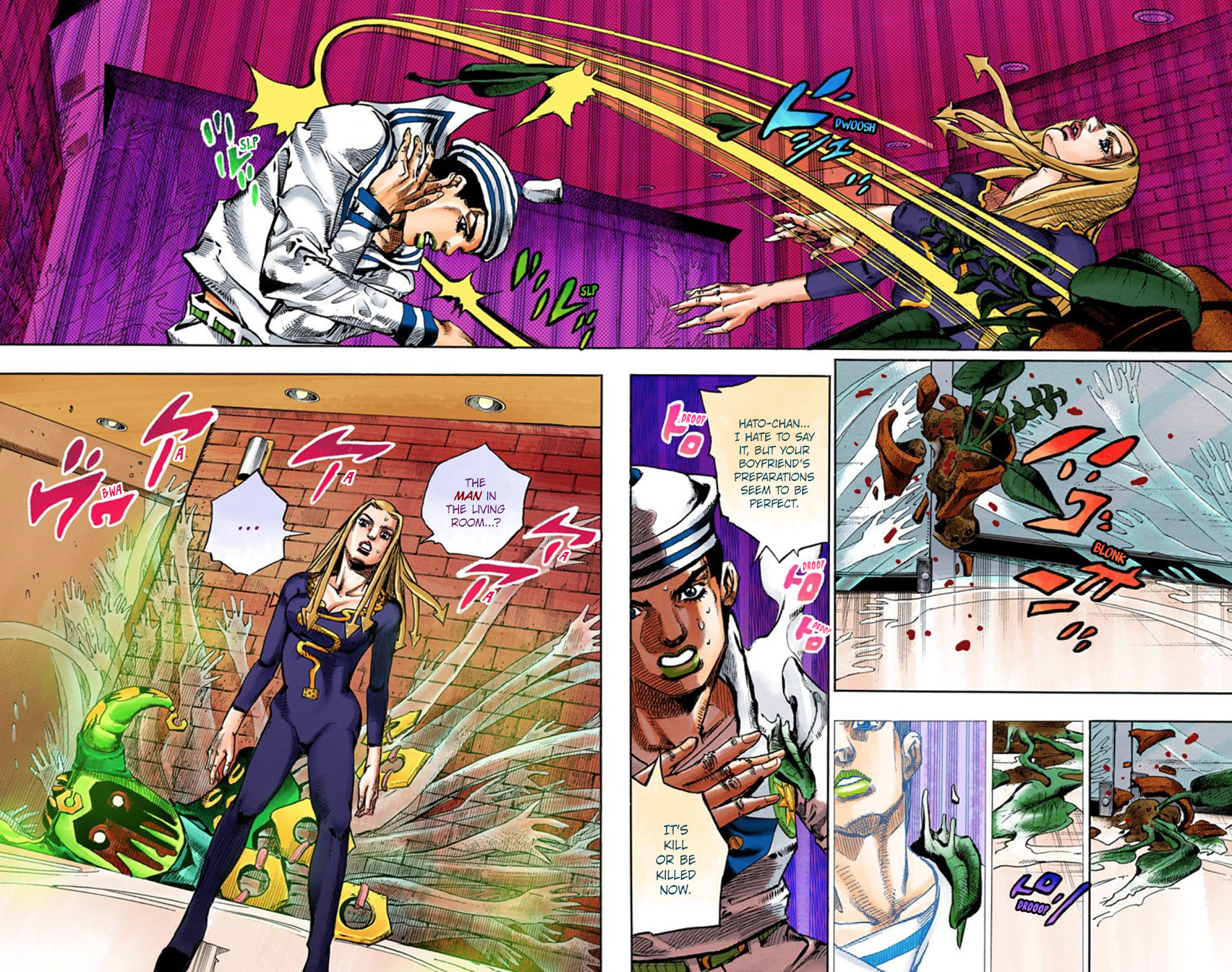 JoJo's Bizarre Adventure, Part 8: JoJolion Colored Manga