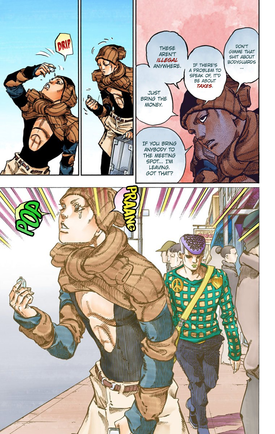 JoJo's Bizarre Adventure, Part 8: JoJolion Colored Manga