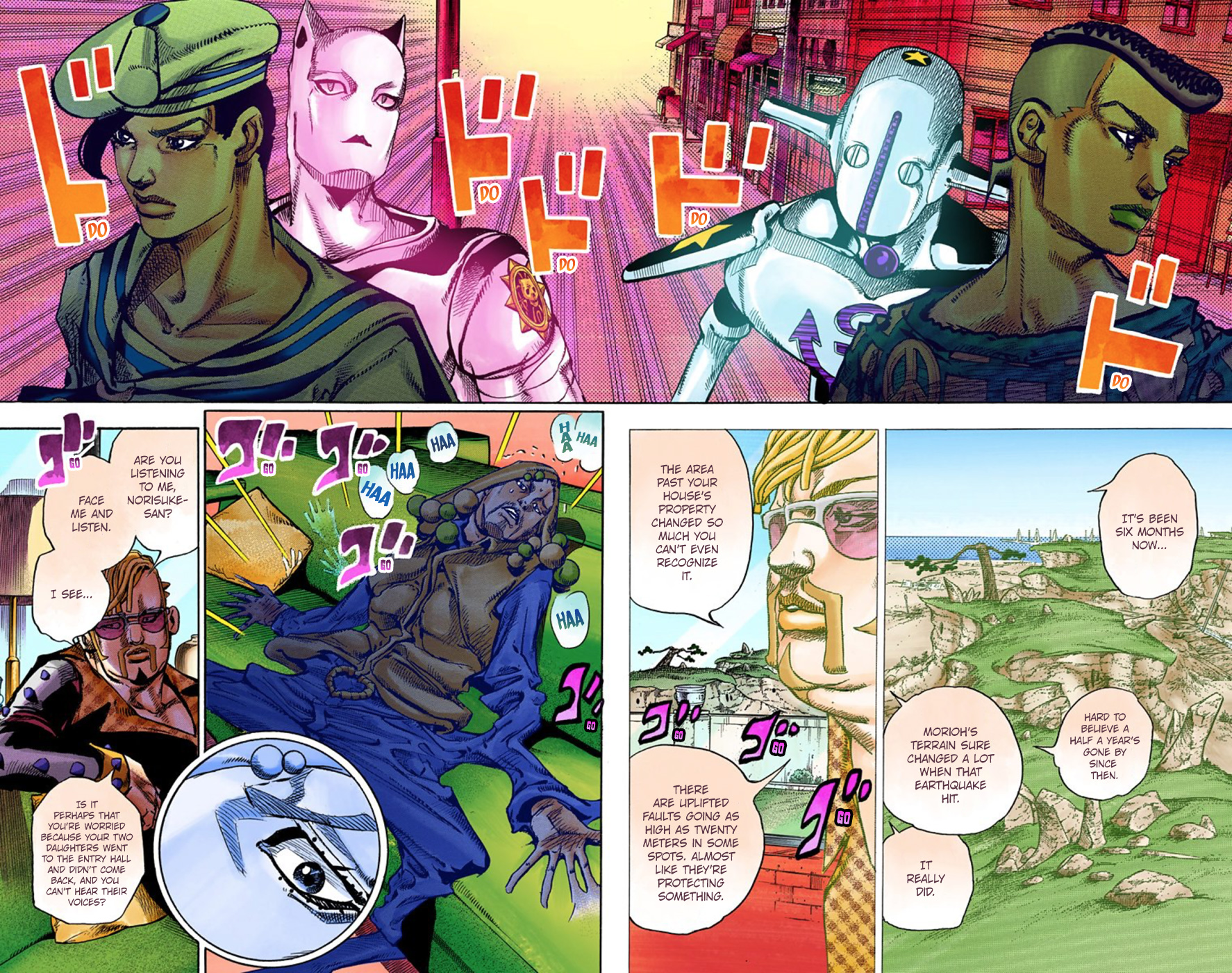 JoJo's Bizarre Adventure, Part 8: JoJolion Colored Manga