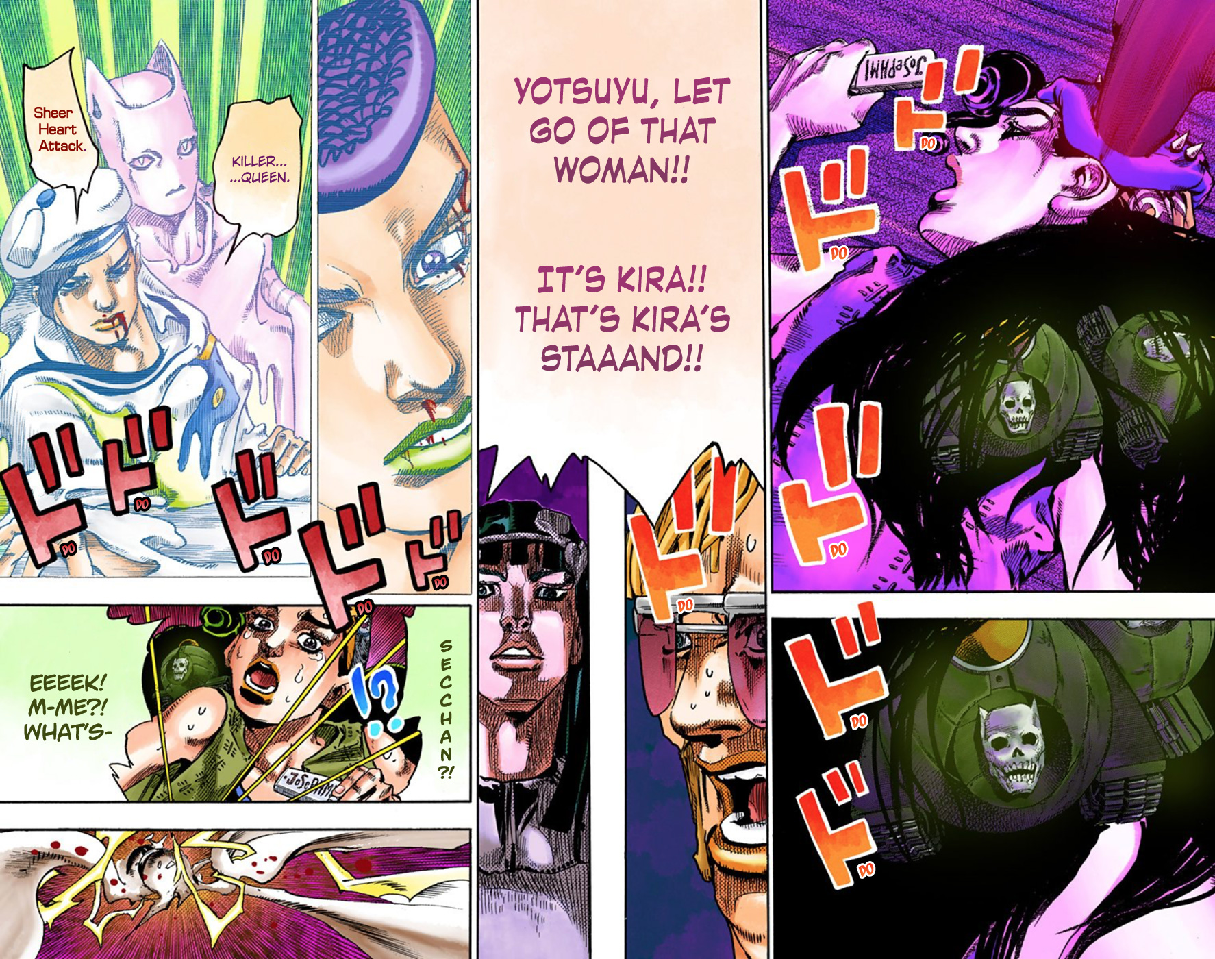 JoJo's Bizarre Adventure, Part 8: JoJolion Colored Manga
