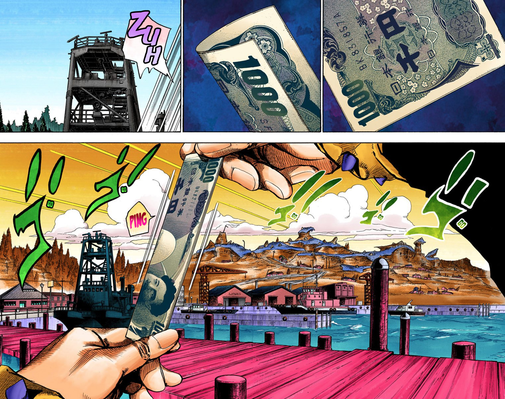 JoJo's Bizarre Adventure, Part 8: JoJolion Colored Manga
