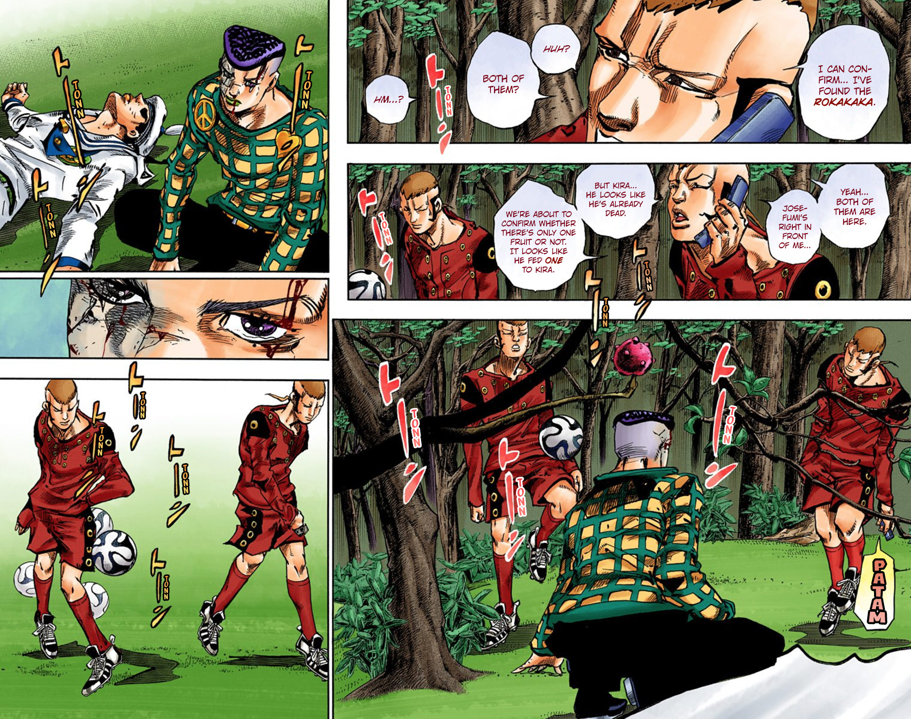 JoJo's Bizarre Adventure, Part 8: JoJolion Colored Manga