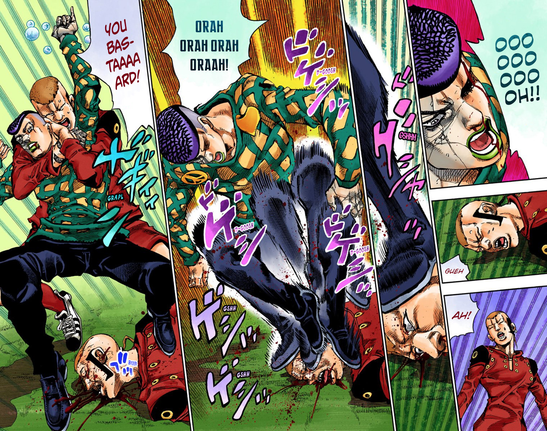 JoJo's Bizarre Adventure, Part 8: JoJolion Colored Manga