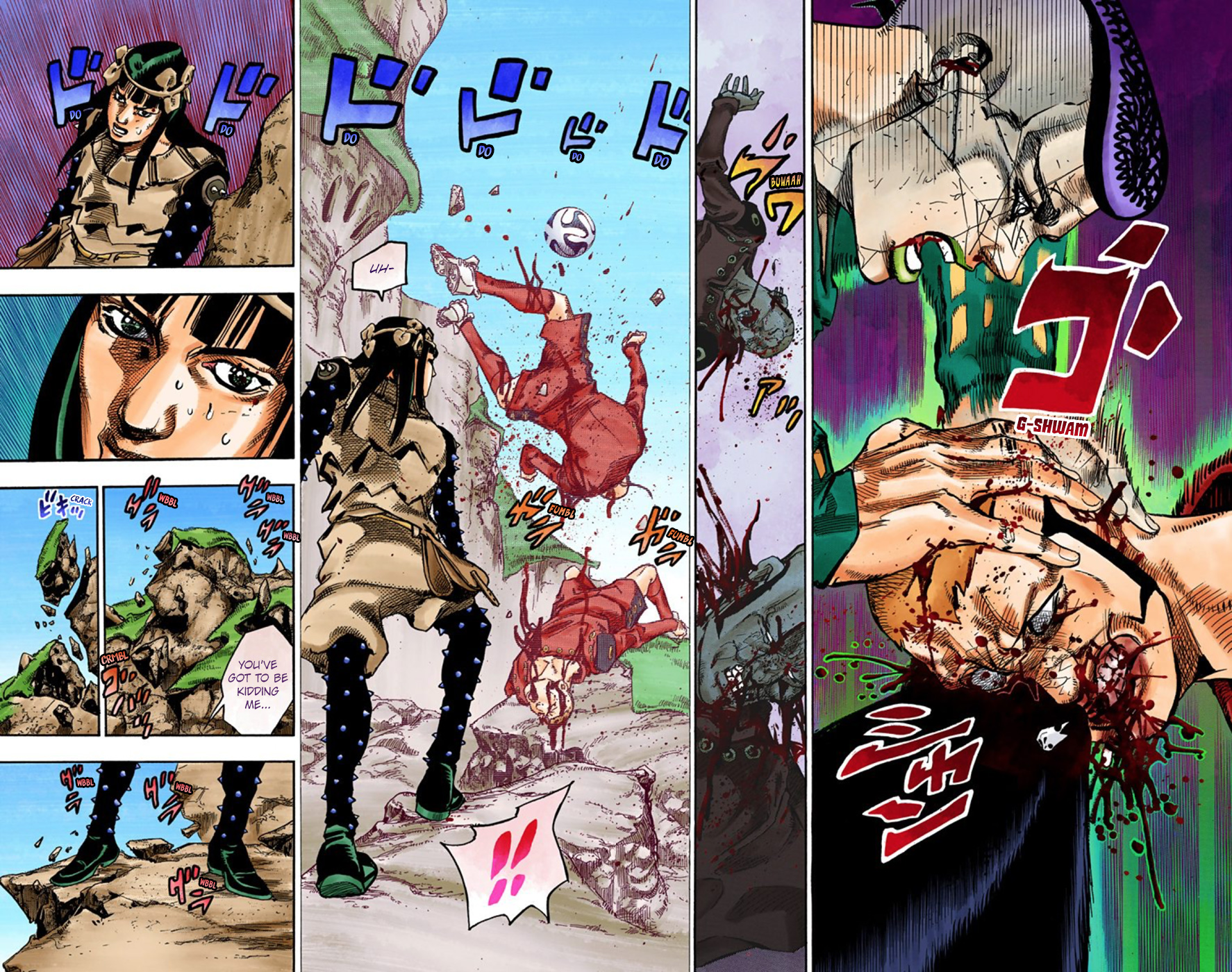 JoJo's Bizarre Adventure, Part 8: JoJolion Colored Manga