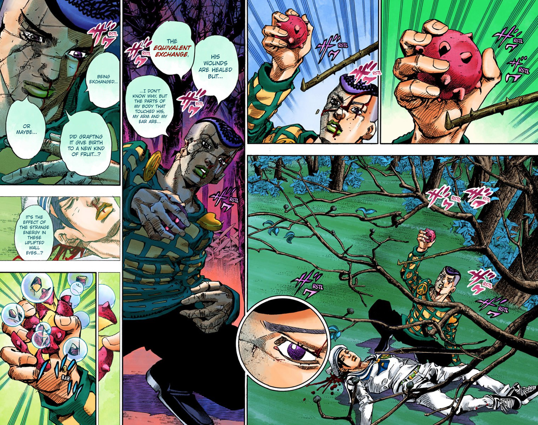 JoJo's Bizarre Adventure, Part 8: JoJolion Colored Manga