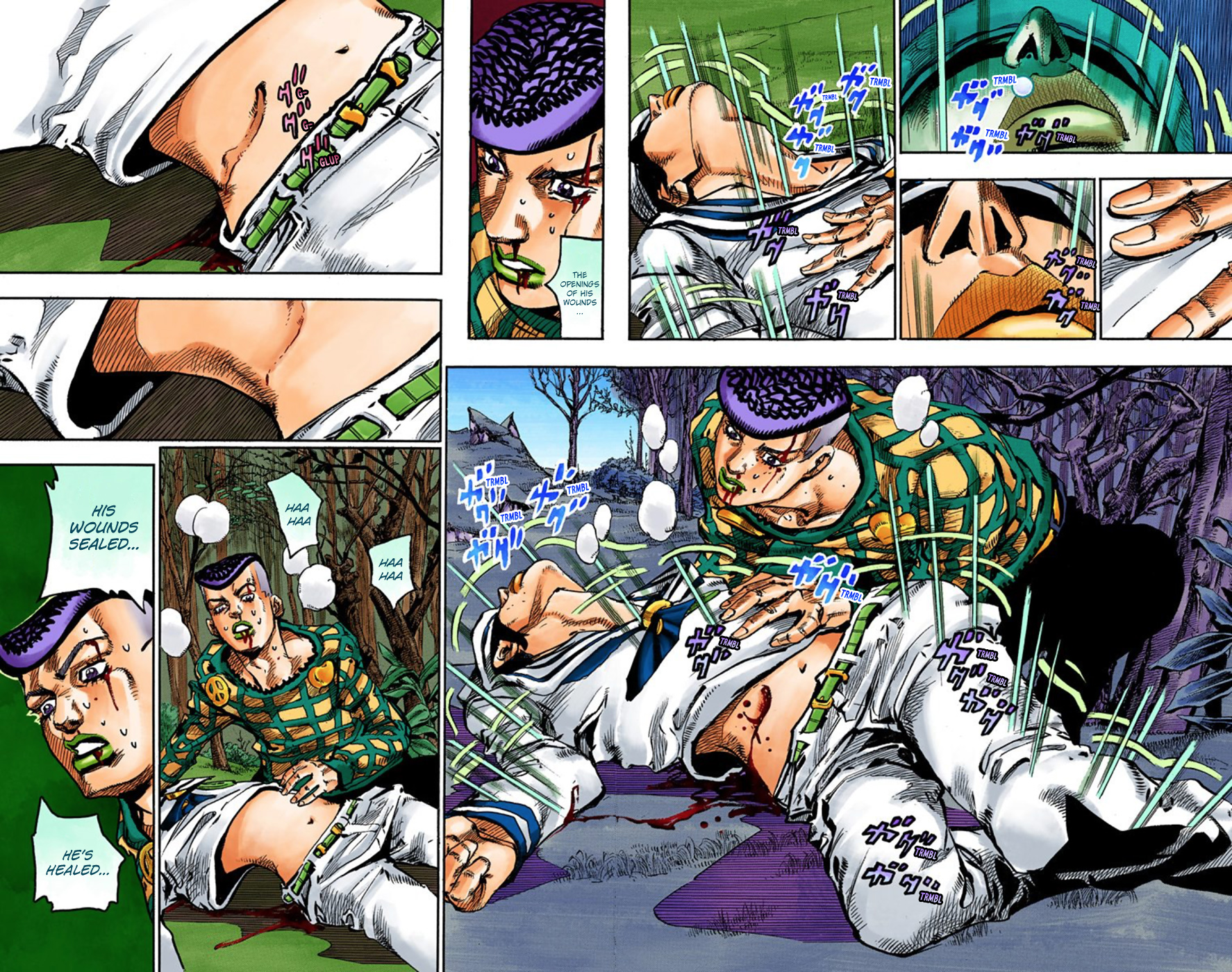 JoJo's Bizarre Adventure, Part 8: JoJolion Colored Manga