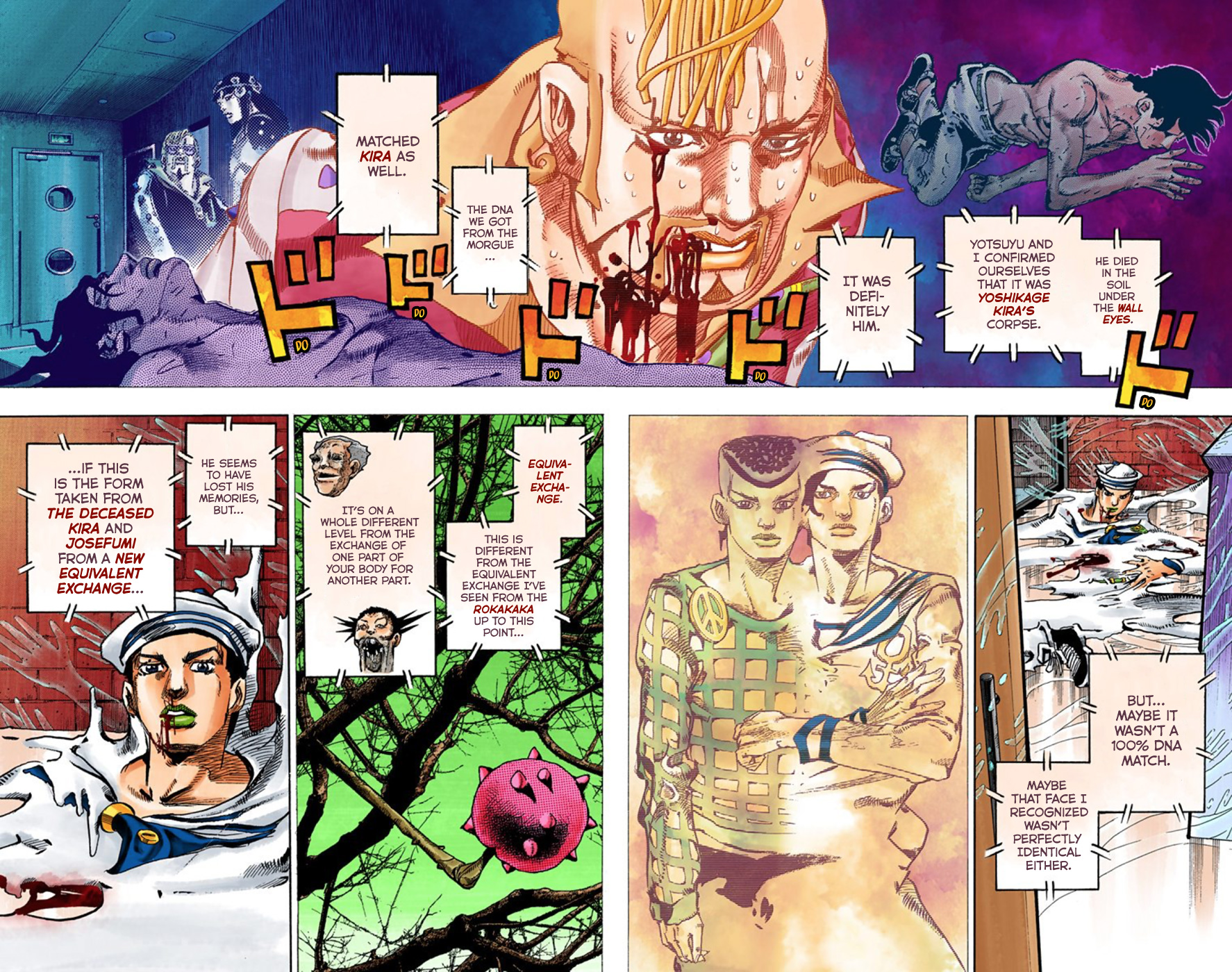 JoJo's Bizarre Adventure, Part 8: JoJolion Colored Manga