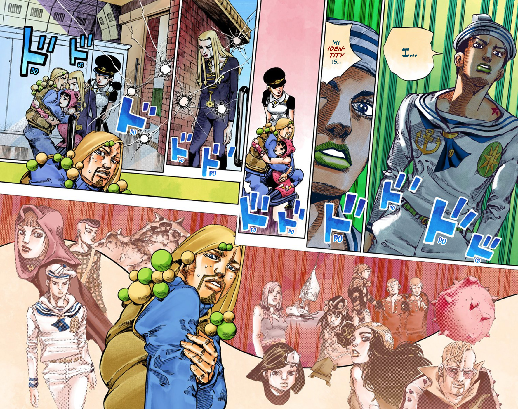 JoJo's Bizarre Adventure, Part 8: JoJolion Colored Manga