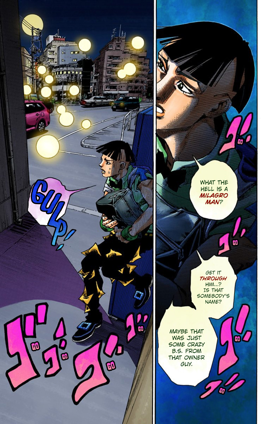 JoJo's Bizarre Adventure, Part 8: JoJolion Colored Manga