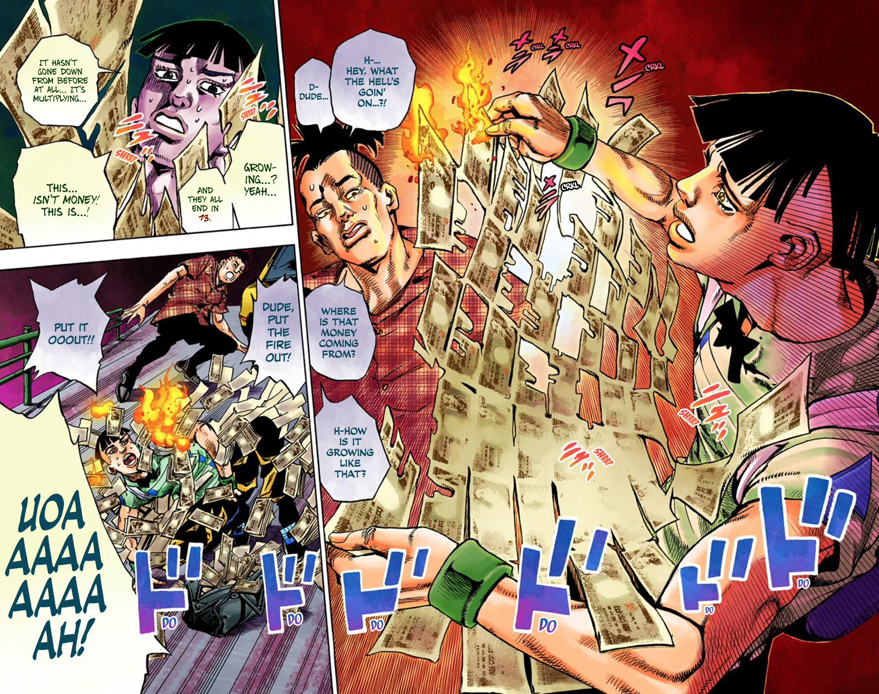 JoJo's Bizarre Adventure, Part 8: JoJolion Colored Manga