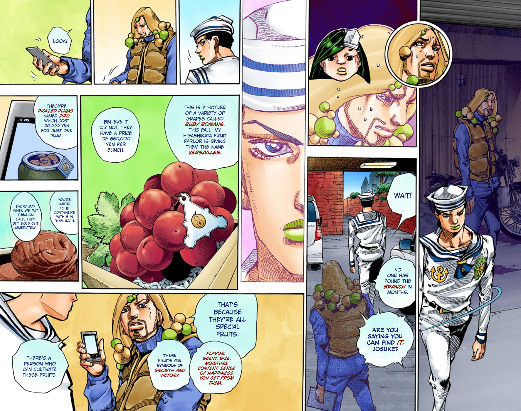 JoJo's Bizarre Adventure, Part 8: JoJolion Colored Manga