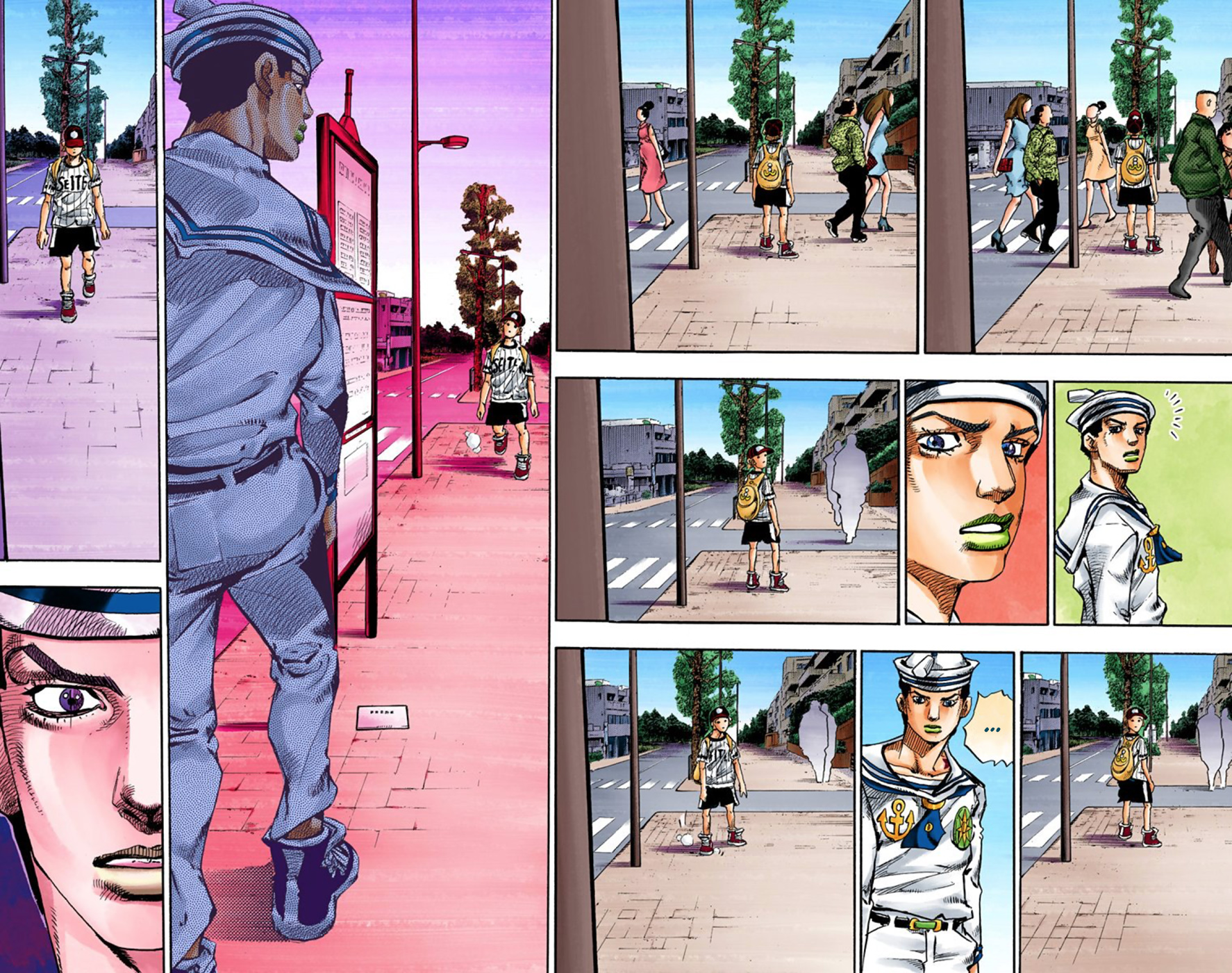 JoJo's Bizarre Adventure, Part 8: JoJolion Colored Manga