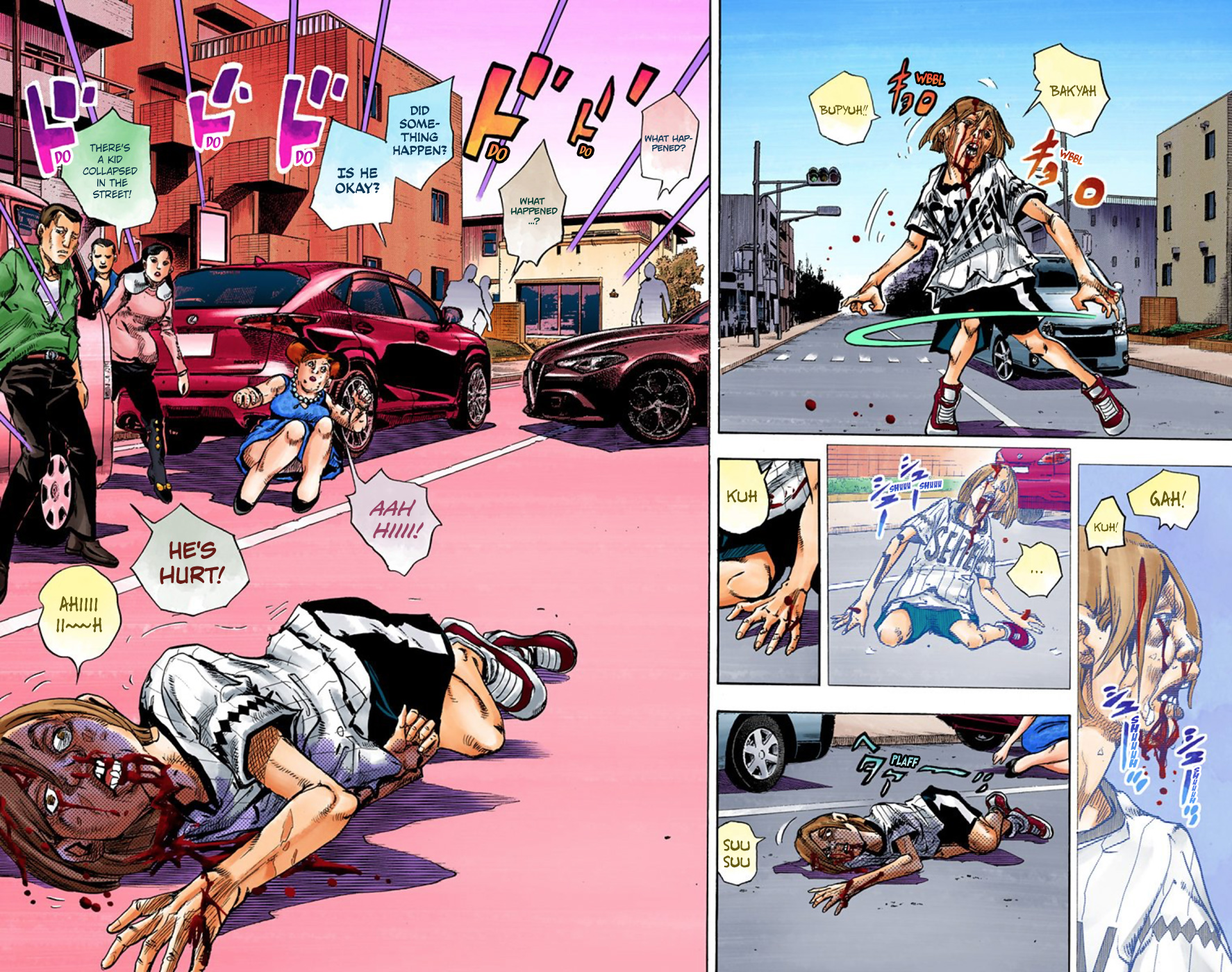 JoJo's Bizarre Adventure, Part 8: JoJolion Colored Manga