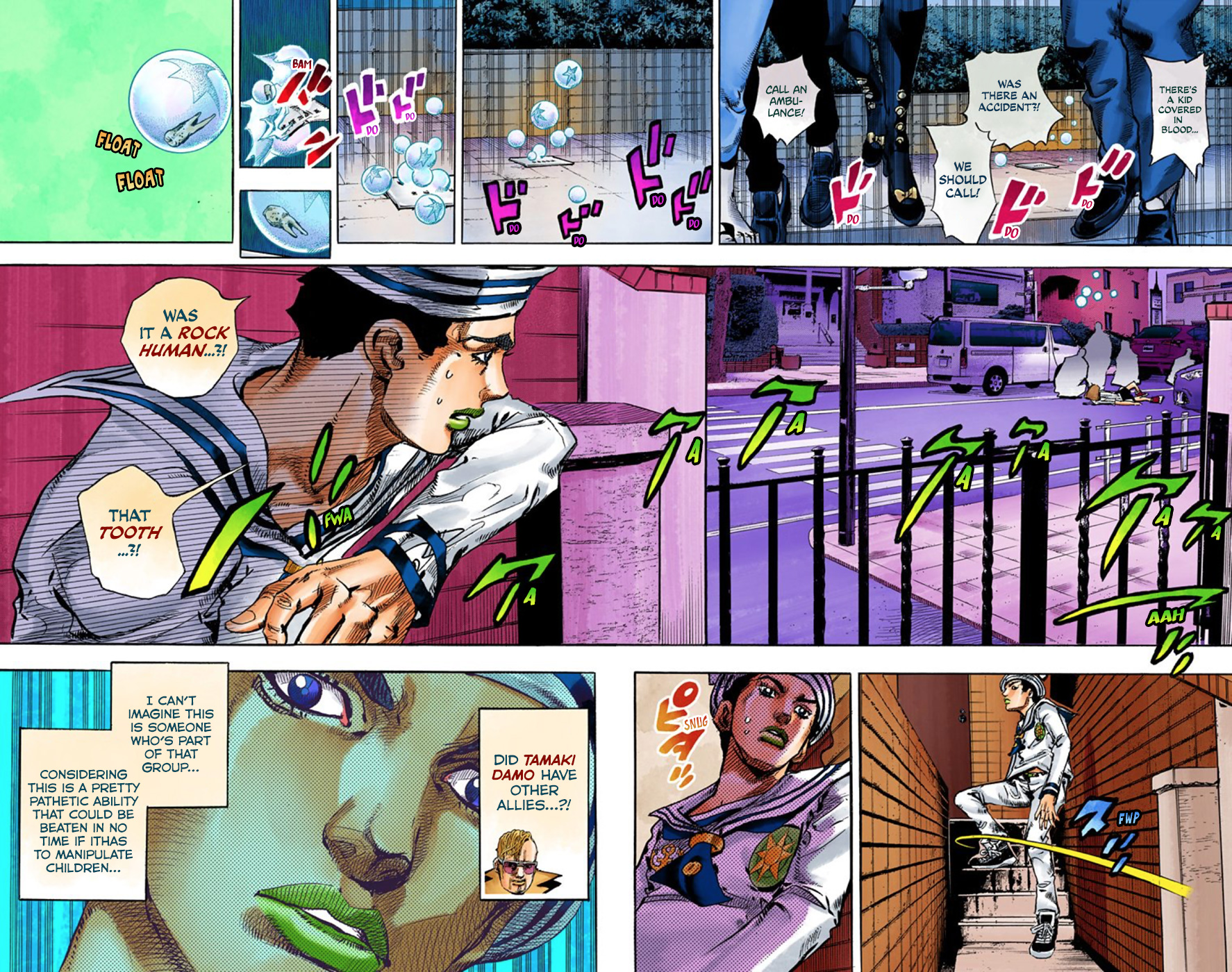 JoJo's Bizarre Adventure, Part 8: JoJolion Colored Manga