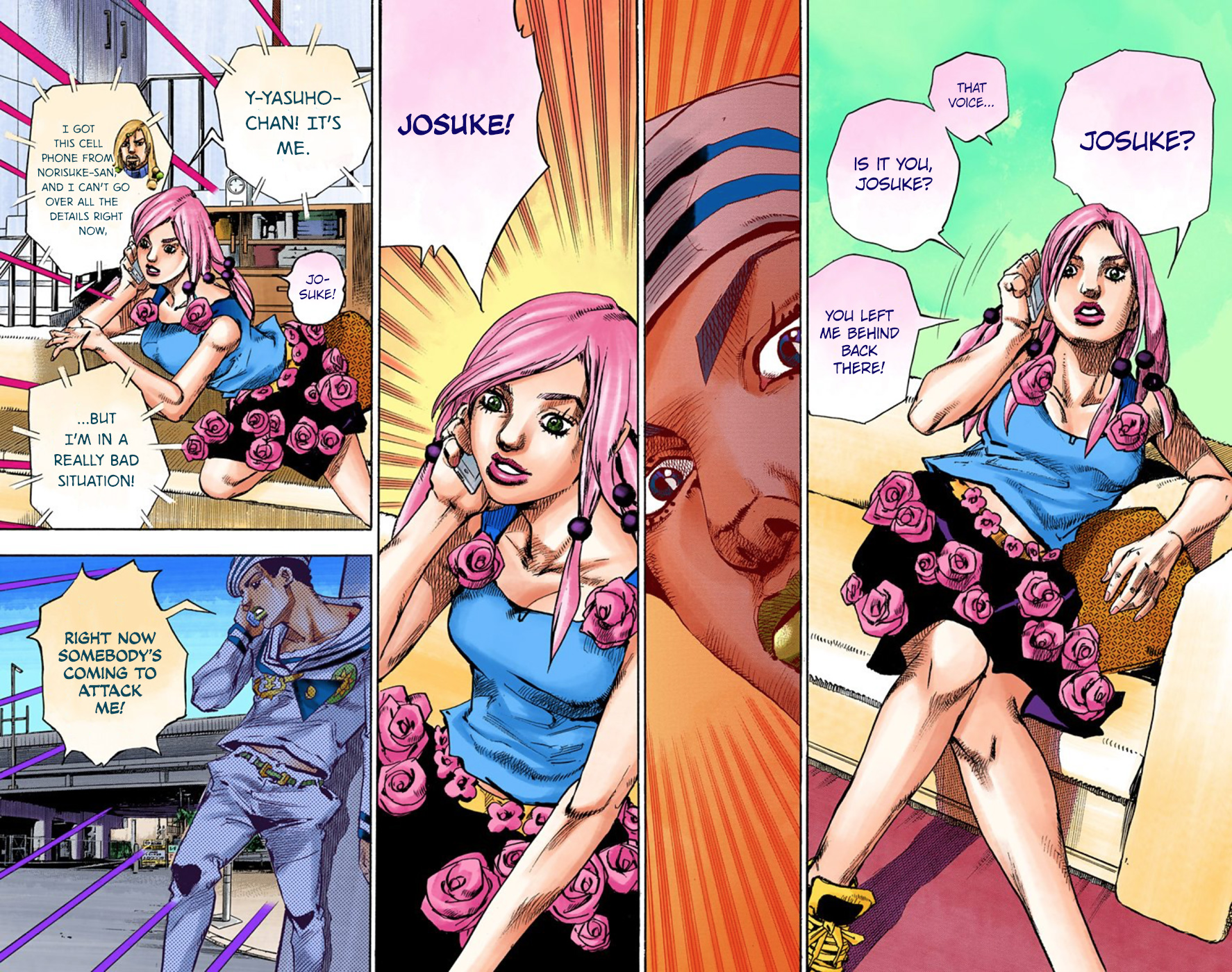 JoJo's Bizarre Adventure, Part 8: JoJolion Colored Manga