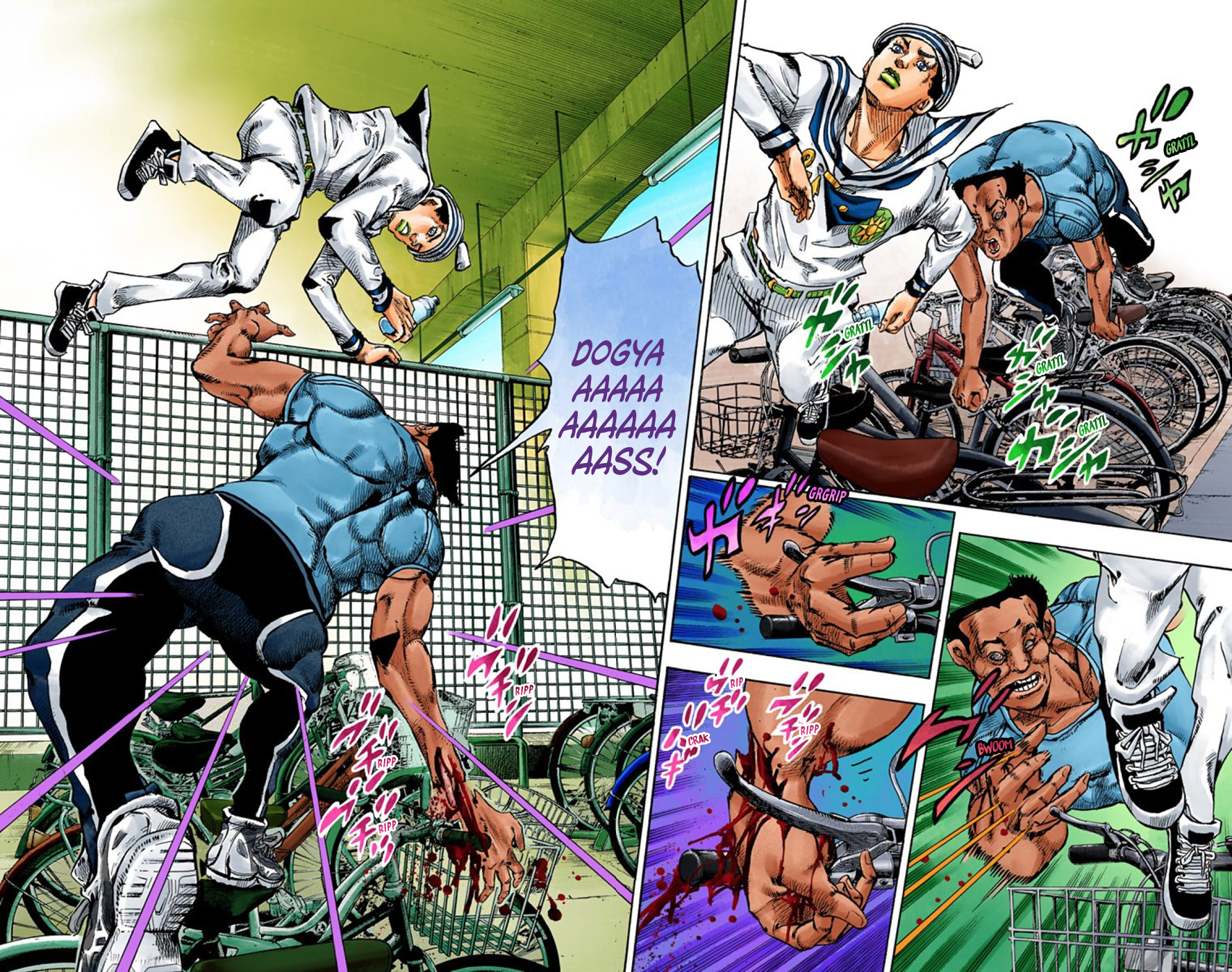JoJo's Bizarre Adventure, Part 8: JoJolion Colored Manga