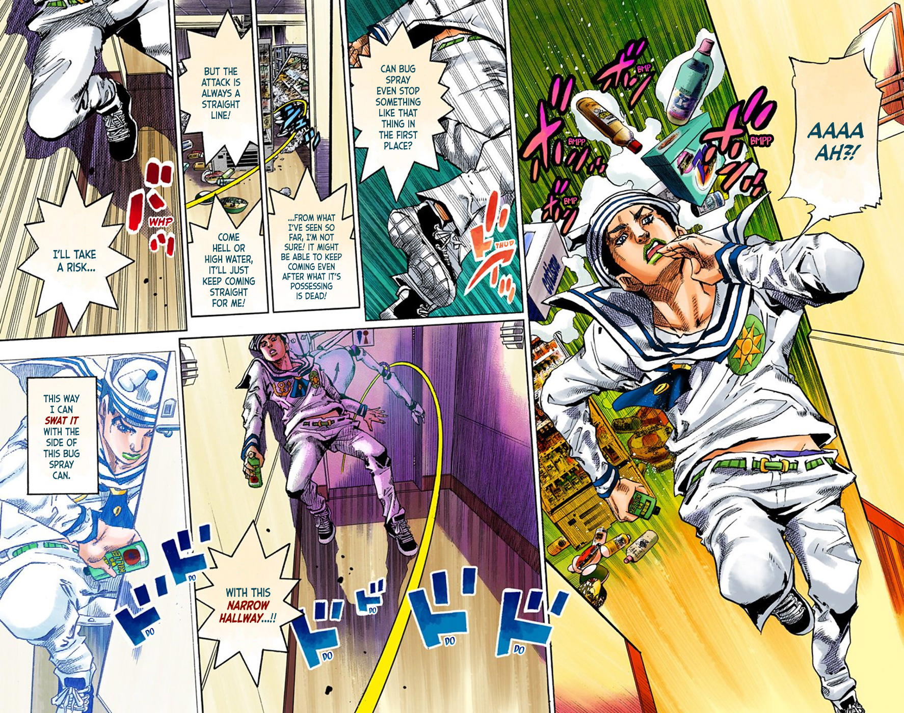 JoJo's Bizarre Adventure, Part 8: JoJolion Colored Manga