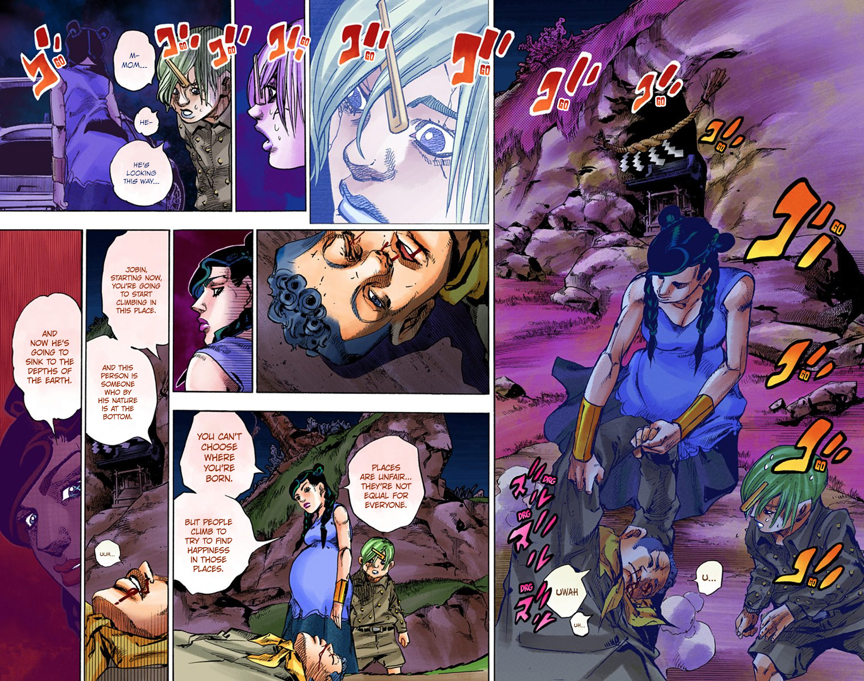 JoJo's Bizarre Adventure, Part 8: JoJolion Colored Manga
