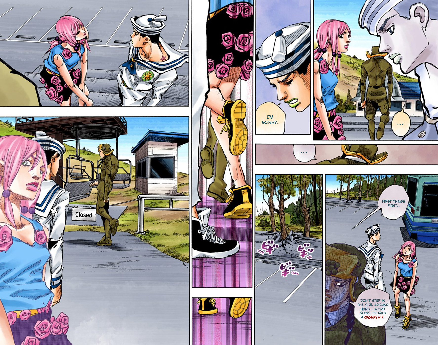 JoJo's Bizarre Adventure, Part 8: JoJolion Colored Manga