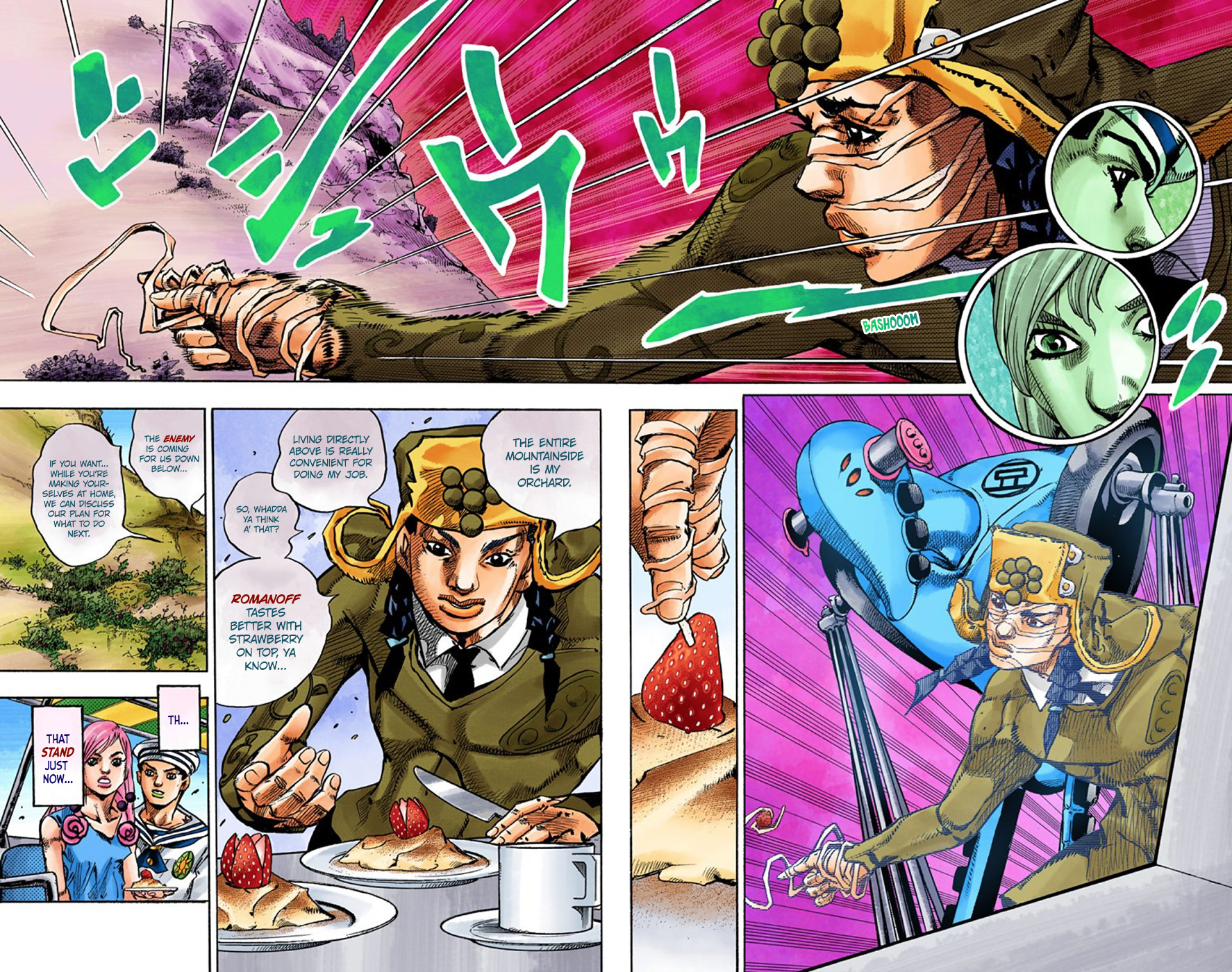 JoJo's Bizarre Adventure, Part 8: JoJolion Colored Manga